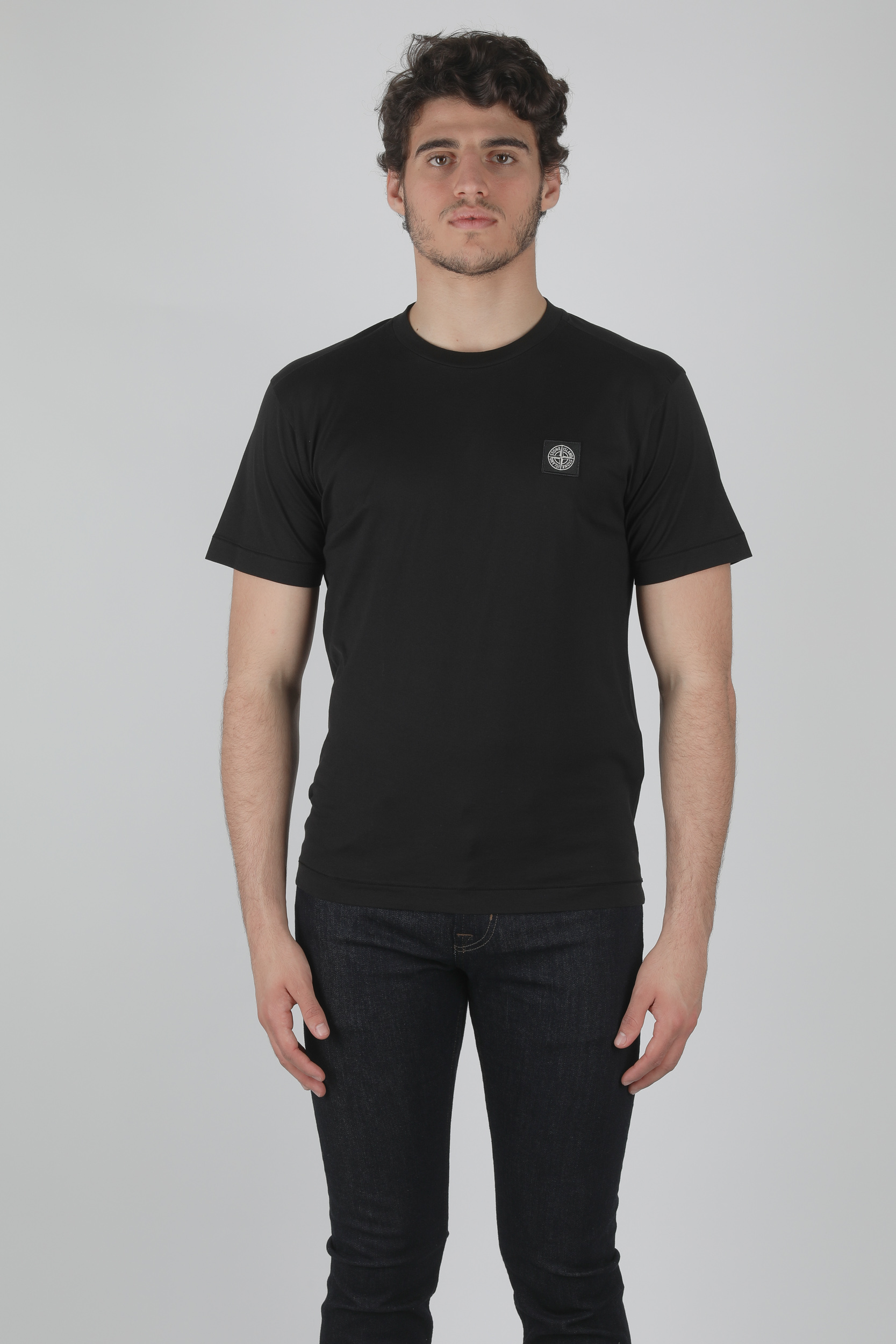 TEE-SHIRT STONE ISLAND NOIR 721524113-V0029