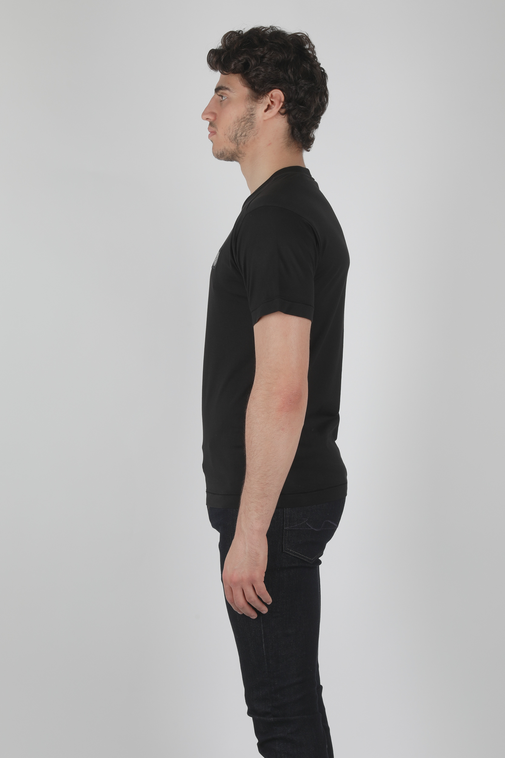 TEE-SHIRT STONE ISLAND NOIR 721524113-V0029