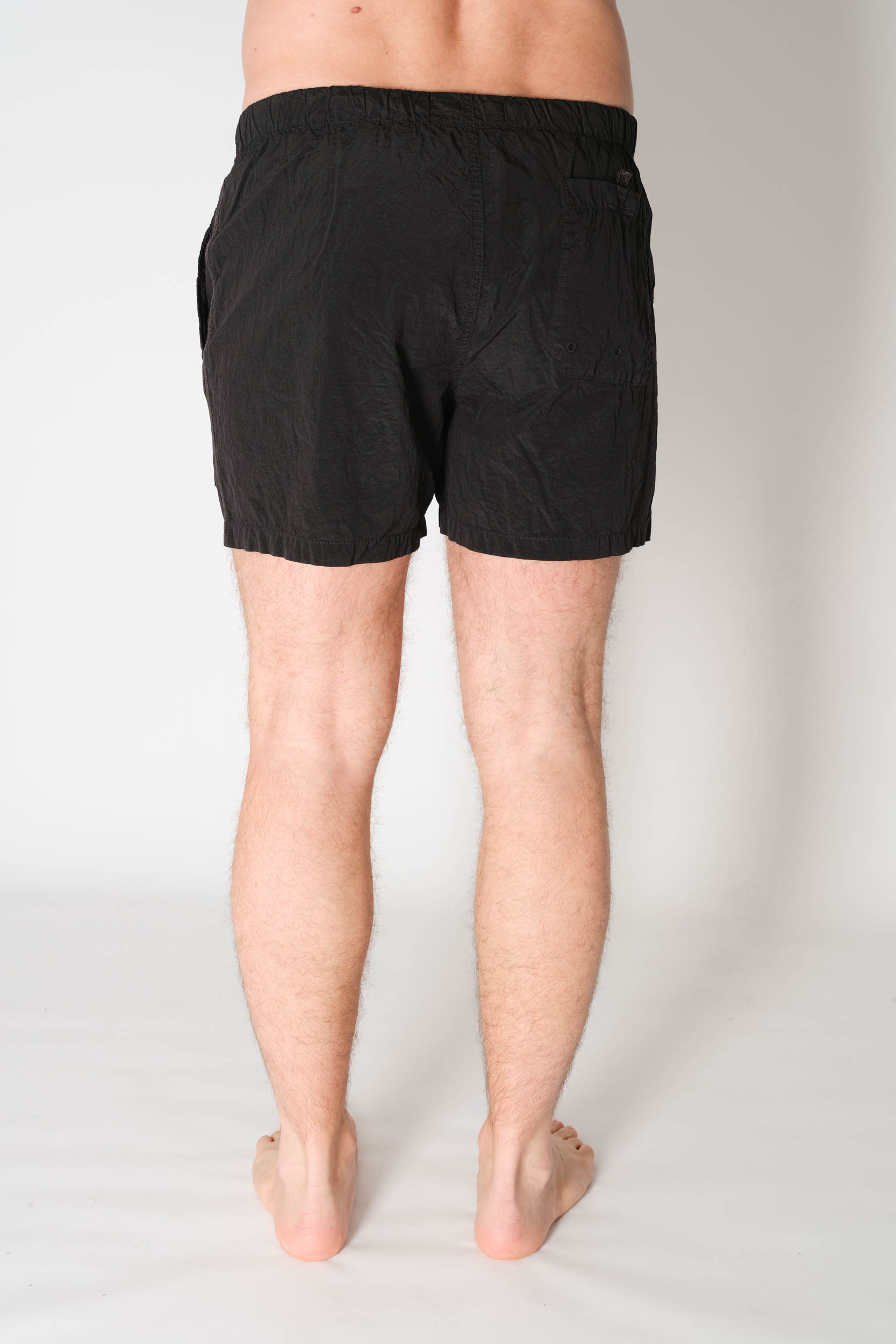 MAILLOT STONE ISLAND NYLON NOIR 8015B0643-A0029