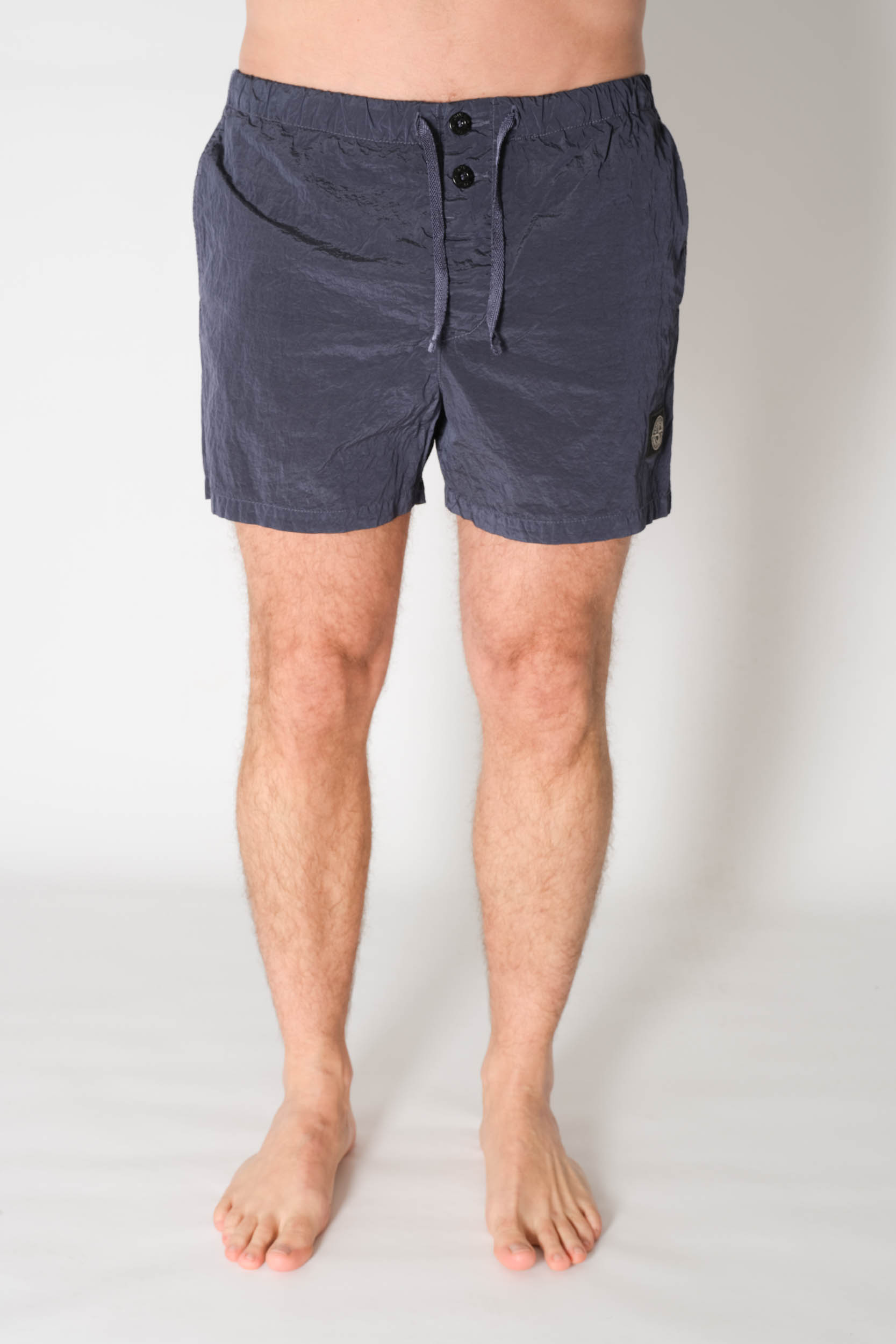 MAILLOT STONE ISLAND NYLON BLEU 8015B0643-V0024