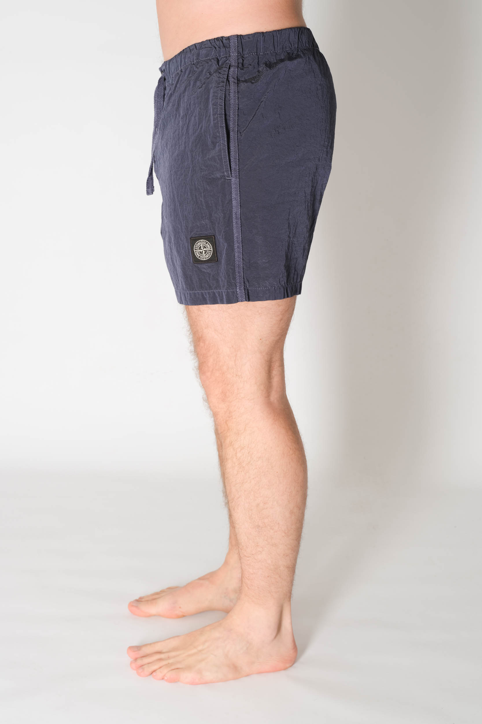 MAILLOT STONE ISLAND NYLON BLEU 8015B0643-V0024