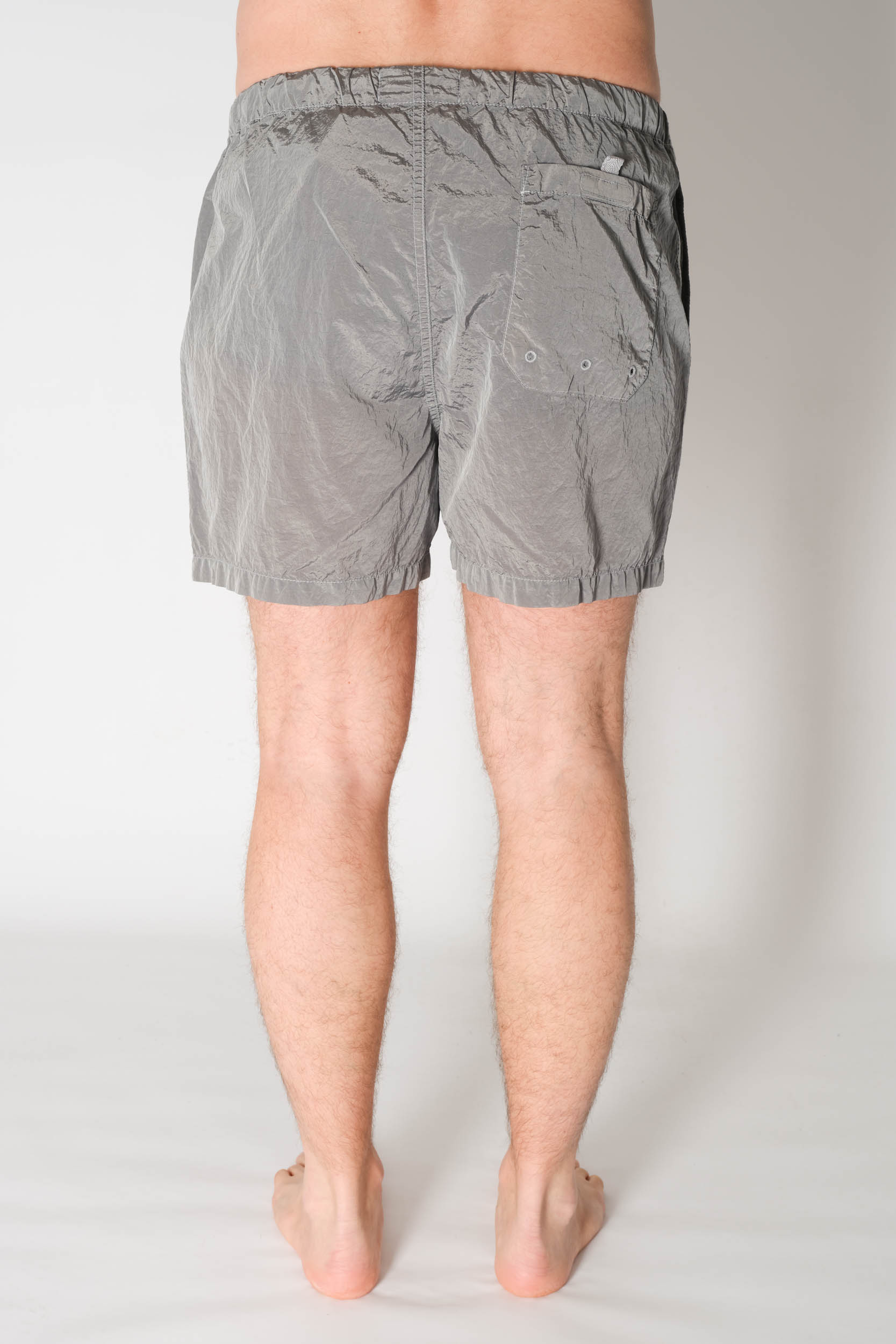 MAILLOT STONE ISLAND NYLON GRIS 8015B0643-V0041