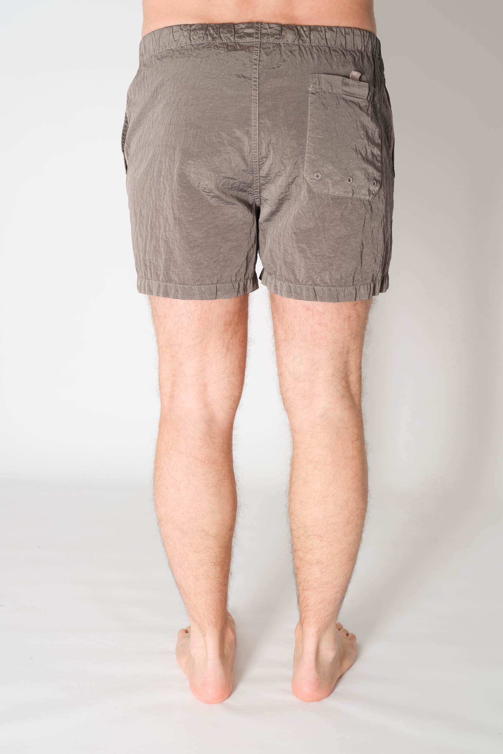 MAILLOT STONE ISLAND NYLON VIEUX ROSE 8015B0643-V0092