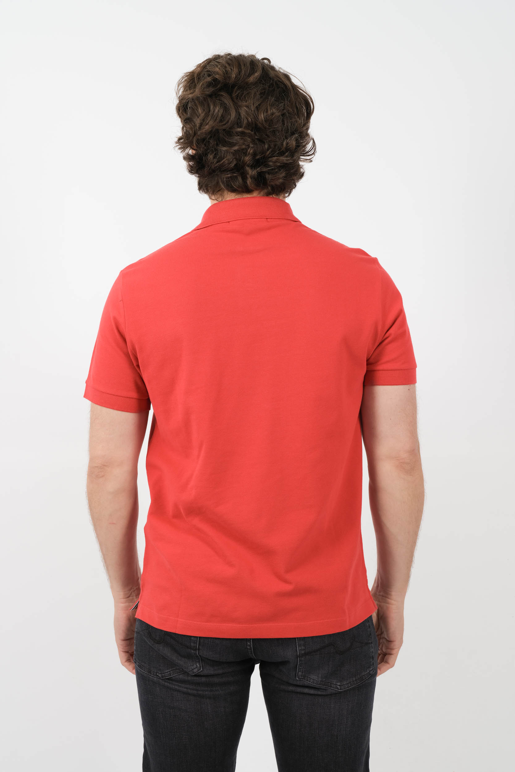 POLO STONE ISLAND ROUGE 80152SC17-V0010