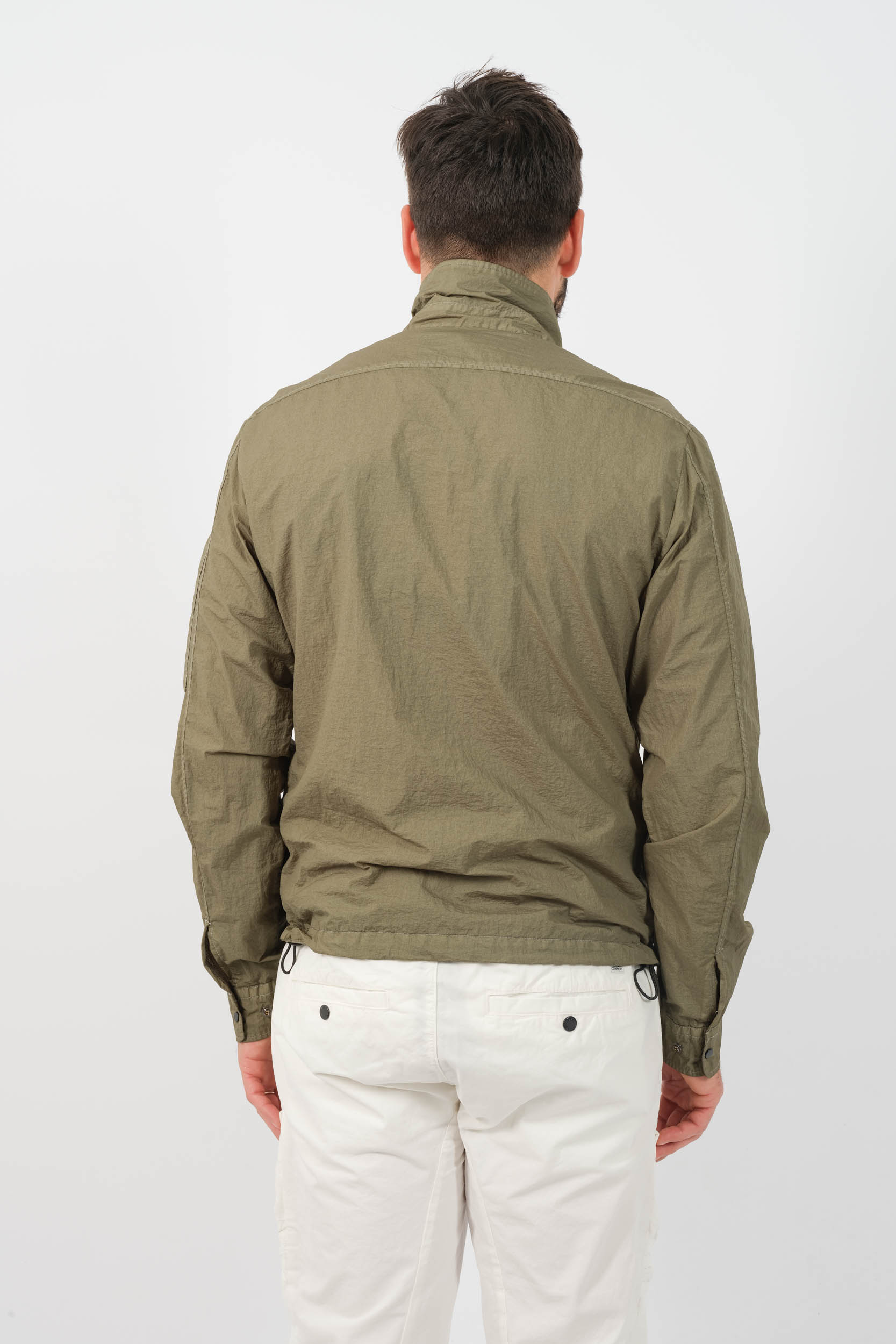 SURCHEMISE C.P COMPANY NYLON VERT S110A-627