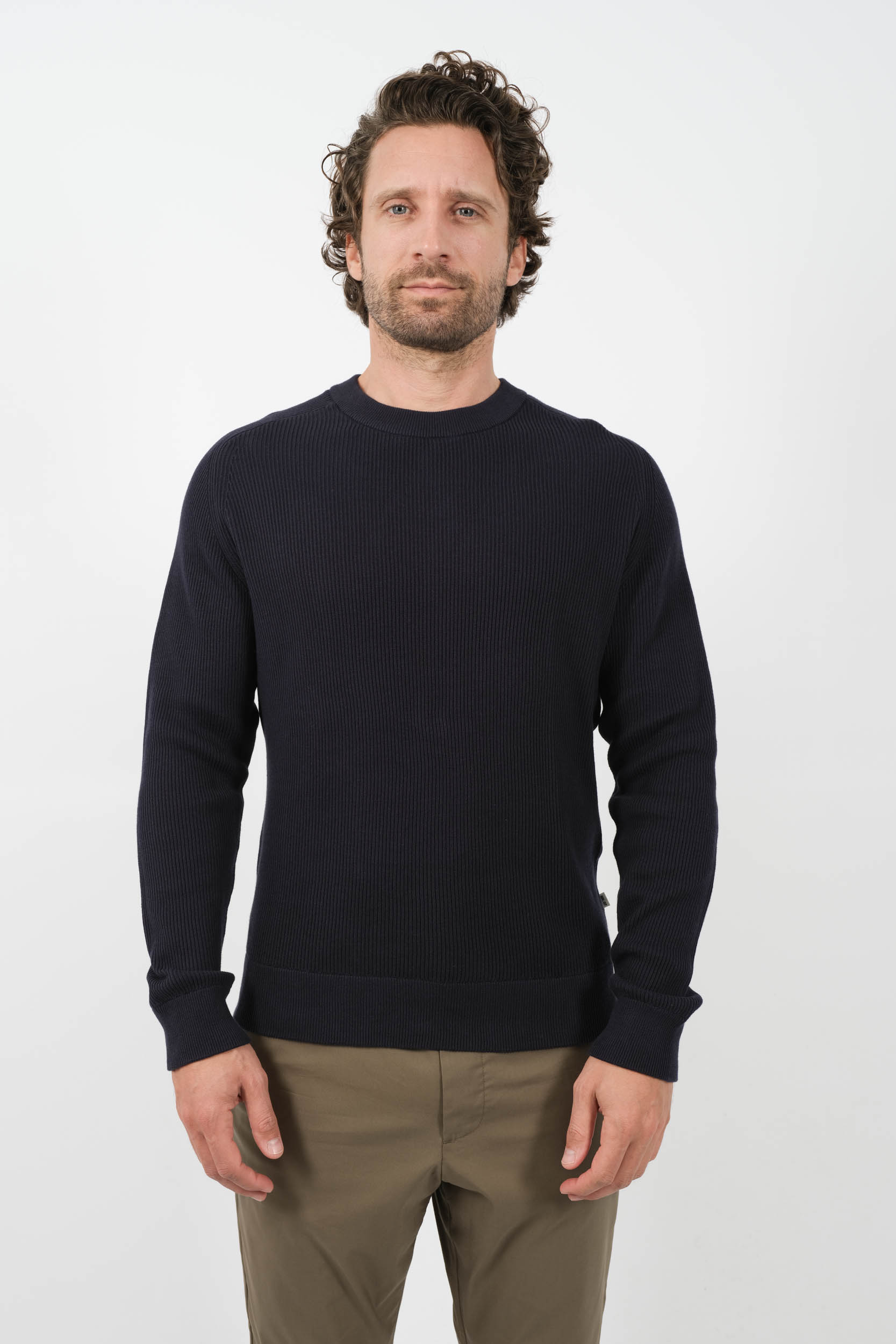 PULL NNO7 COL ROND MARINE KEVIN 6600-200