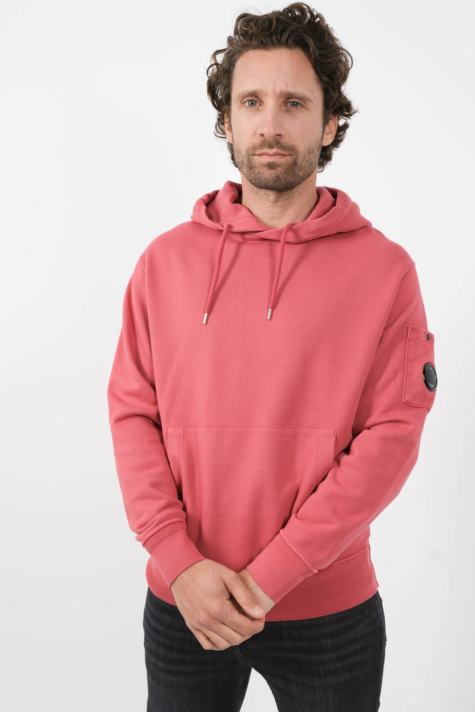SWEAT C.P COMPANY CAPUCHE ROSE S099A-577
