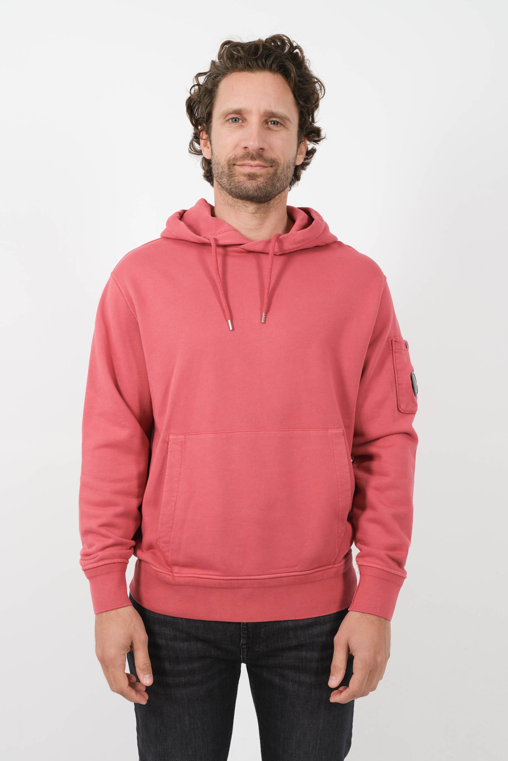 SWEAT C.P COMPANY CAPUCHE ROSE S099A-577