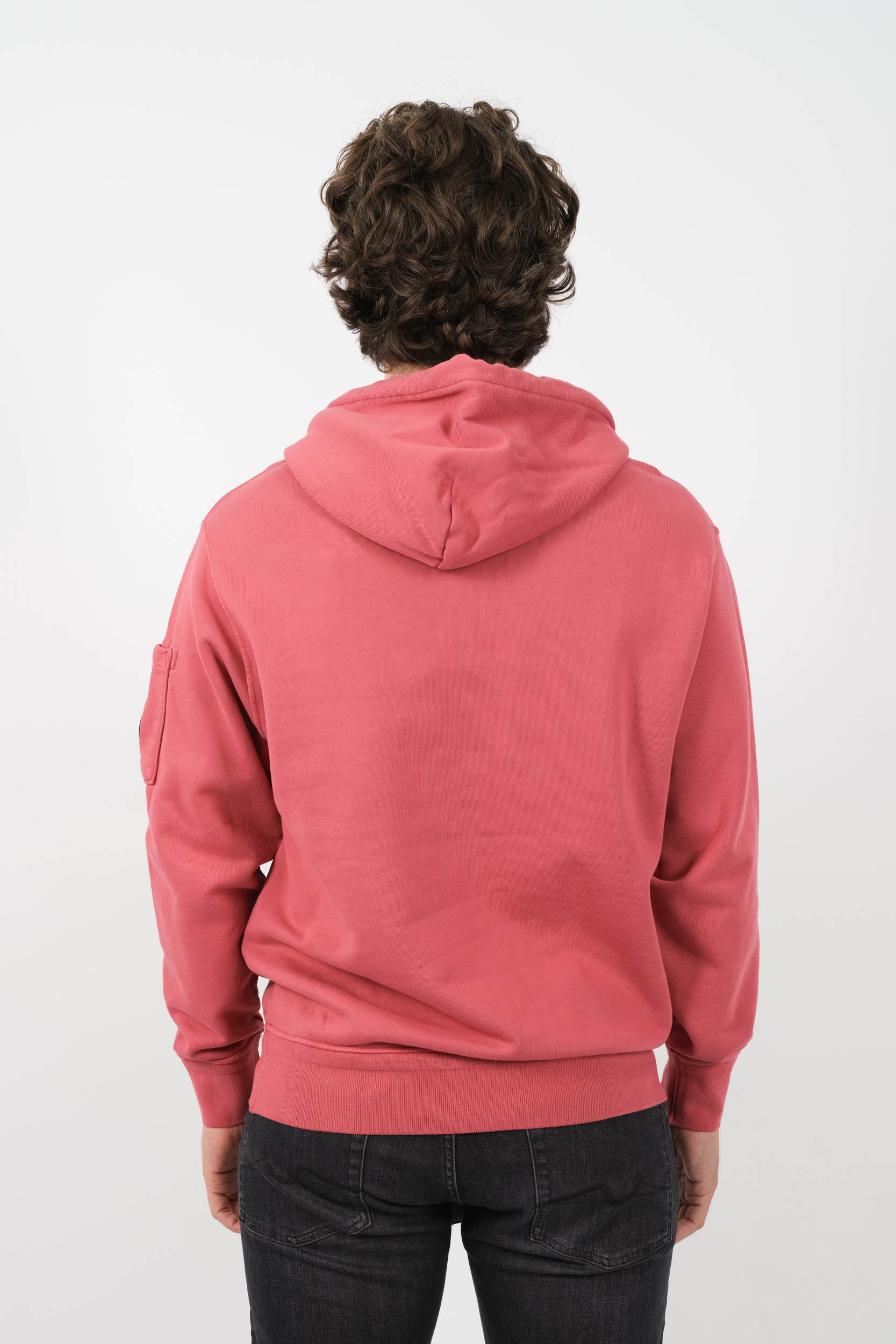 SWEAT C.P COMPANY CAPUCHE ROSE S099A-577