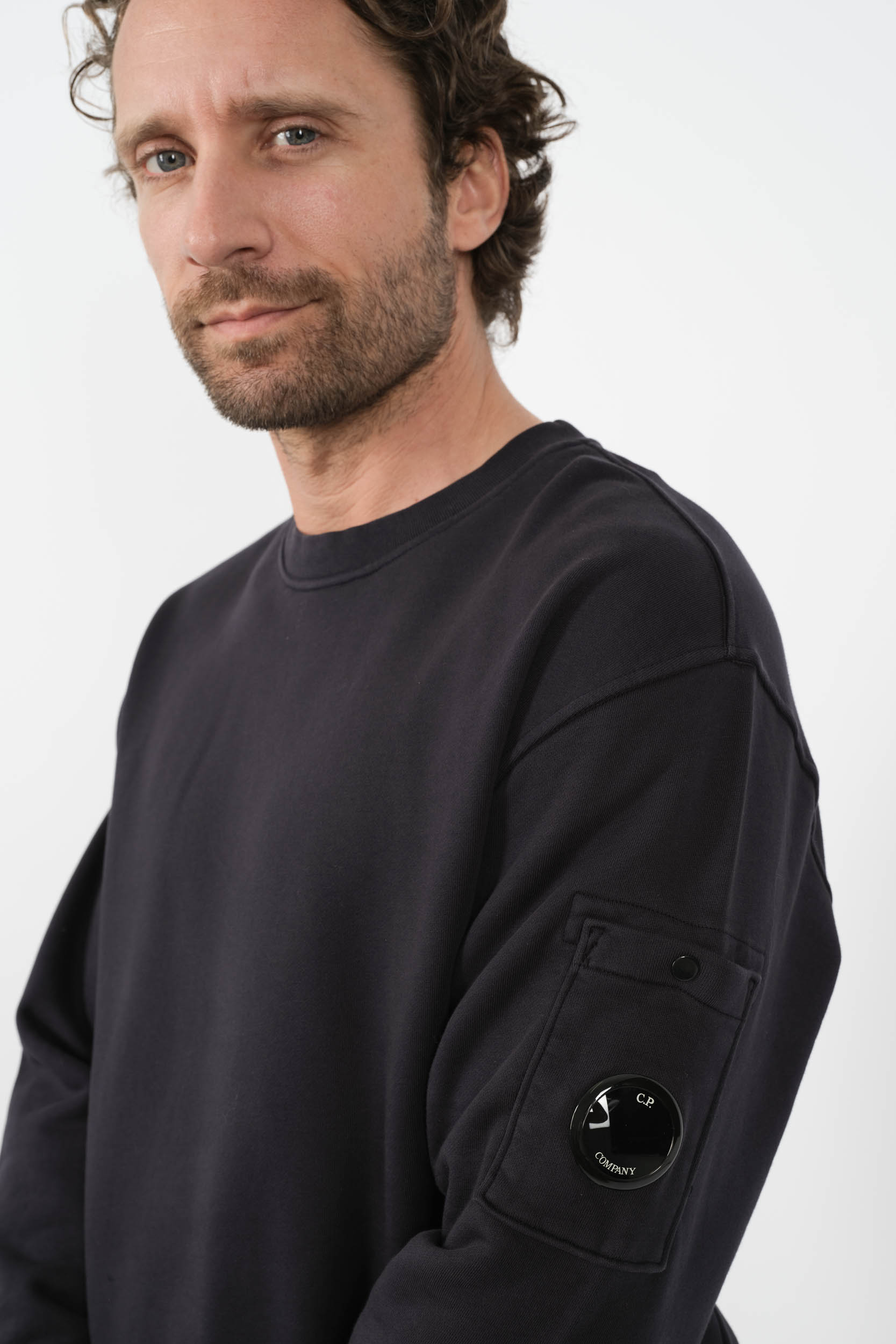 SWEAT C.P COMPANY COL ROND MARINE S098A-888