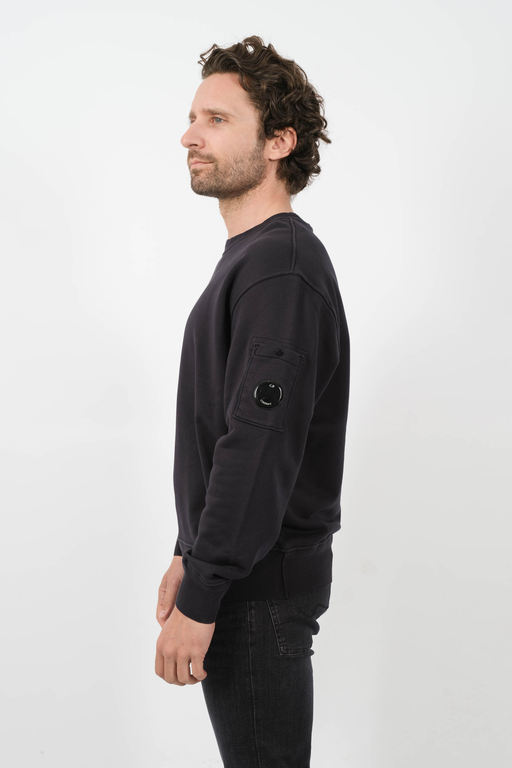 SWEAT C.P COMPANY COL ROND MARINE S098A-888