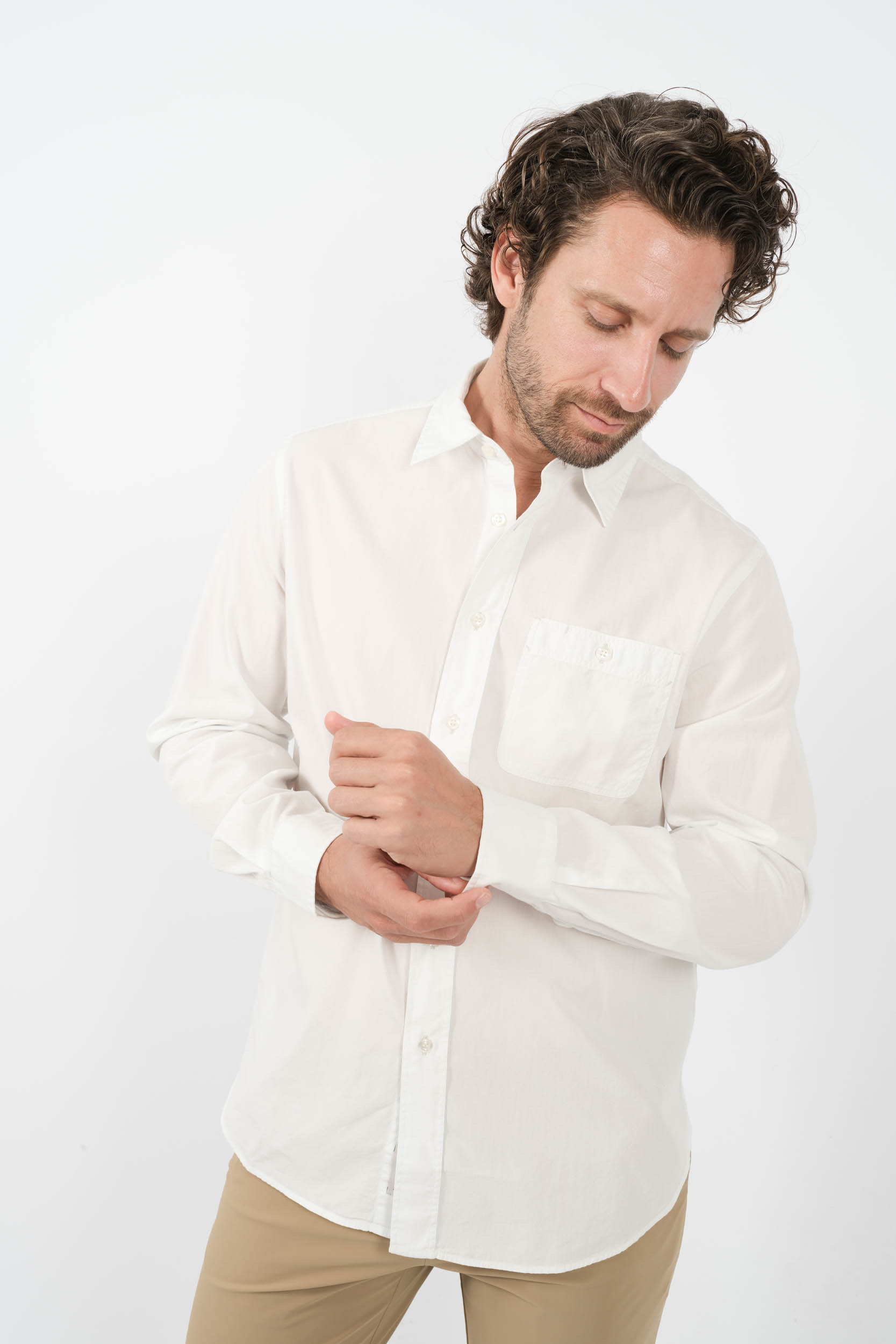 CHEMISE WOOLRICH BLANCHE S0130-808