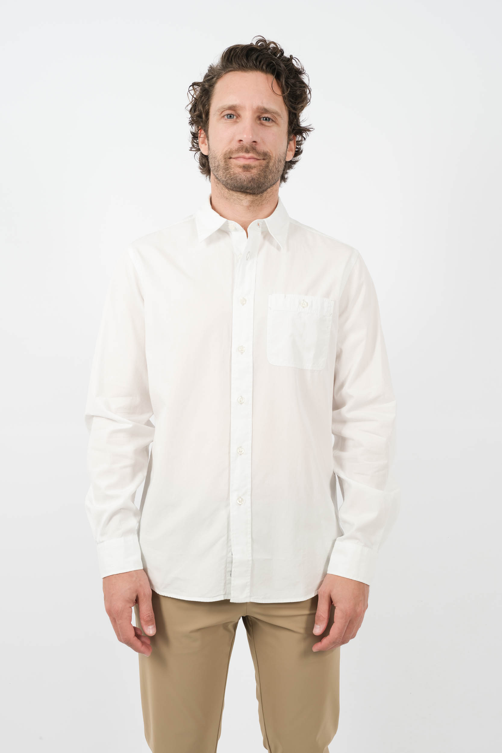 CHEMISE WOOLRICH BLANCHE S0130-808