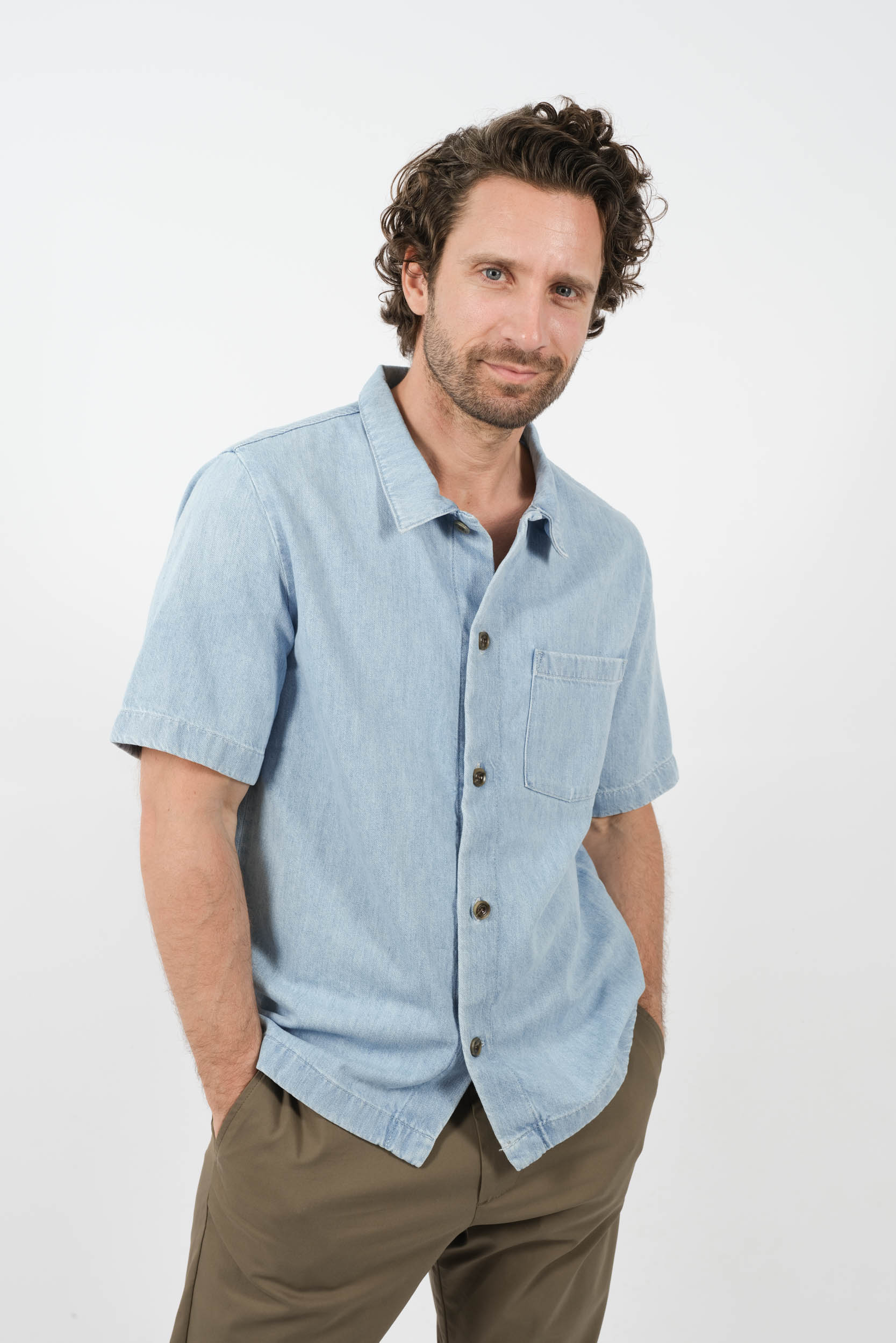 CHEMISE SEVEN MANCHE COURTE JSCAC360AZ