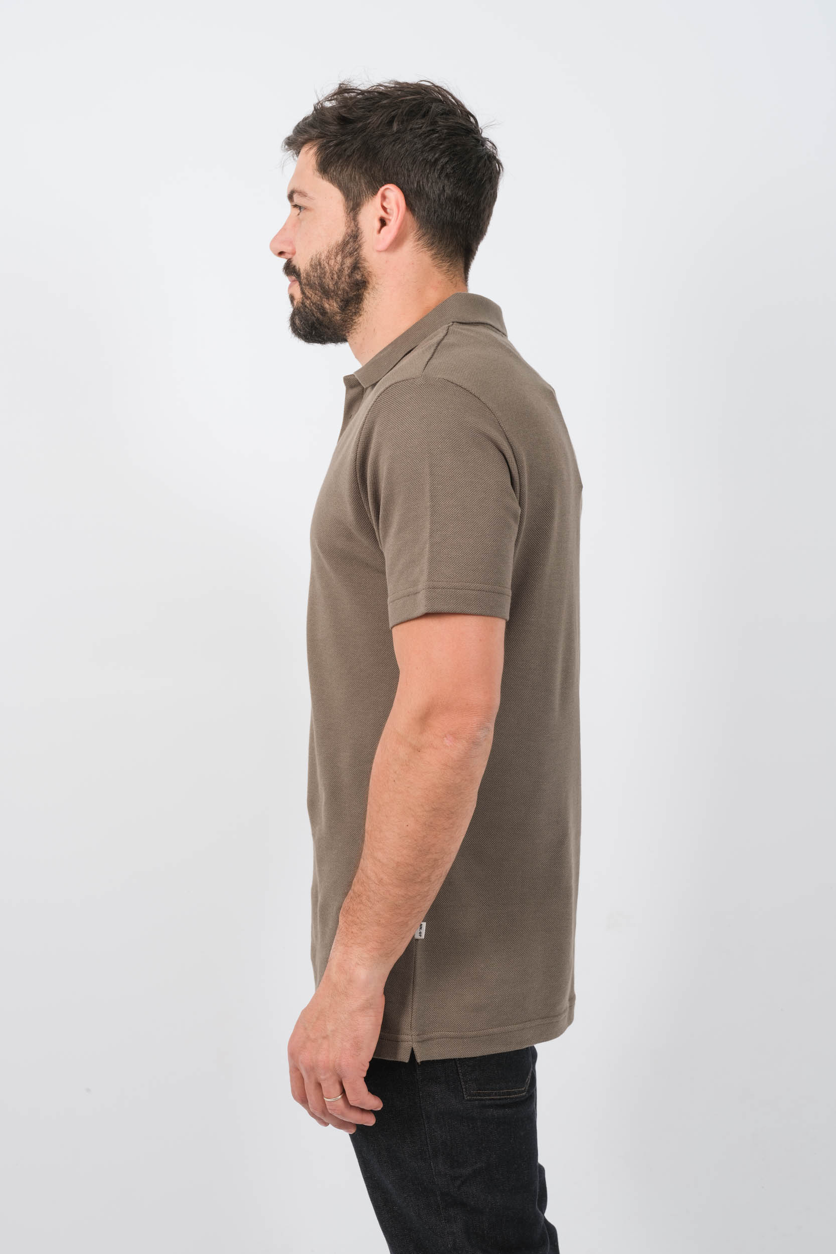 POLO NN07 MANCHES COURTES KAKI PAUL3462-343