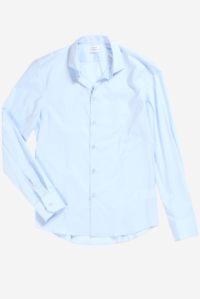 CHEMISE FILIPPA K BLEU CIEL 22844-LGTBLUE