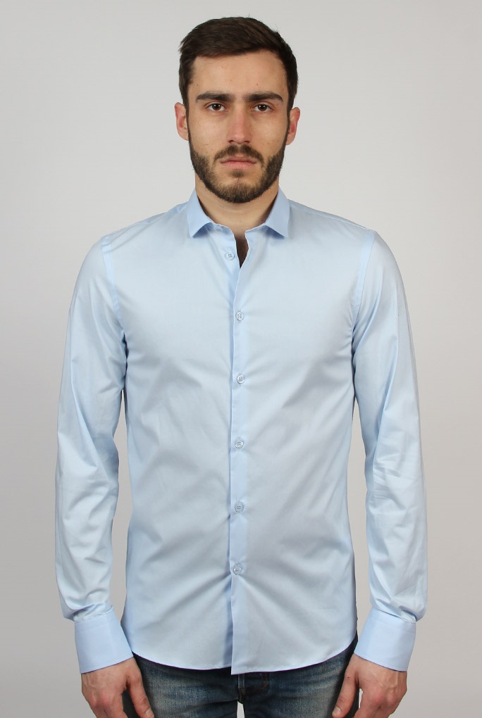 CHEMISE FILIPPA K BLEU CIEL 22844-LGTBLUE