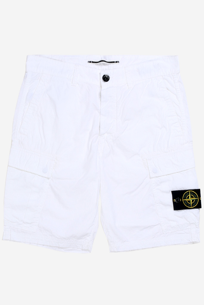 SHORT STONE ISLAND BLANC 6415L0803-V0001