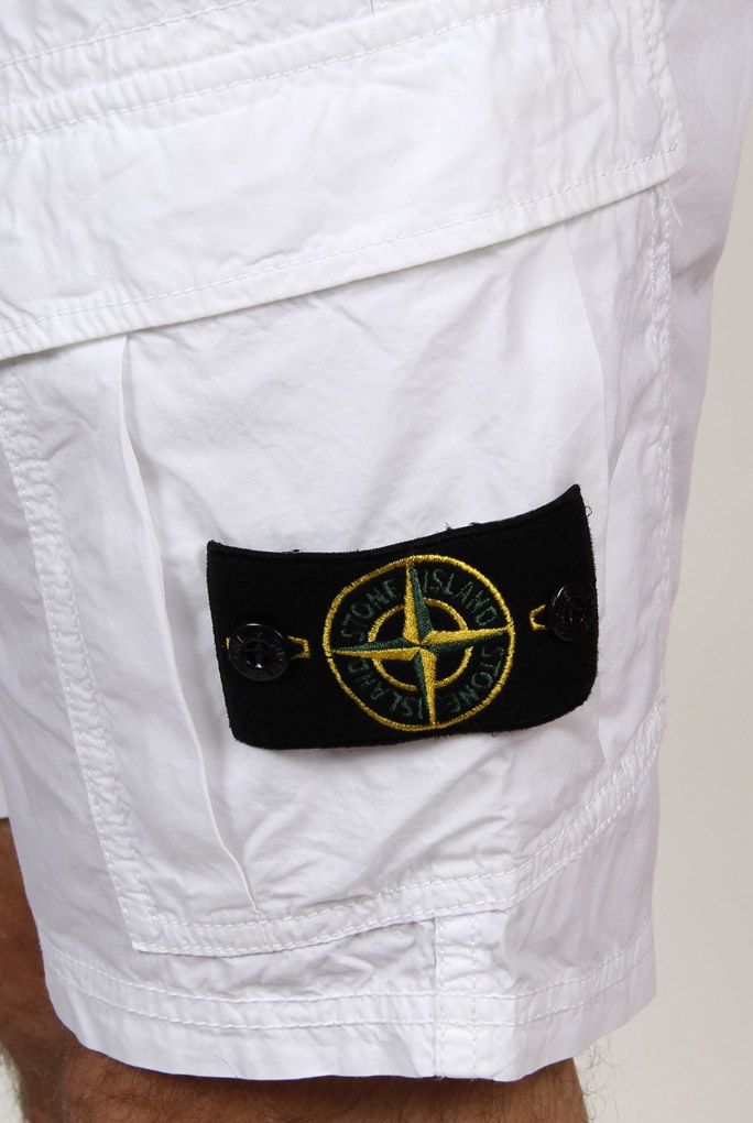 SHORT STONE ISLAND BLANC 6415L0803-V0001
