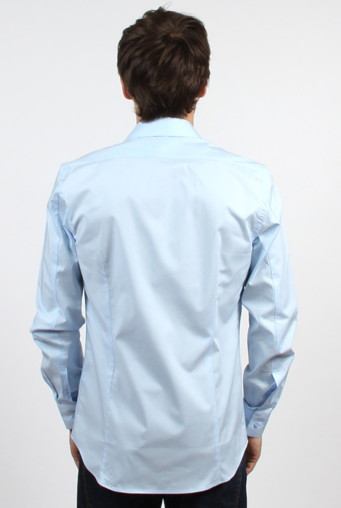 CHEMISE FILIPPA K BLEU CIEL MAN PAUL STRETCH SHIRT LIGHT BLUE 22844-1094