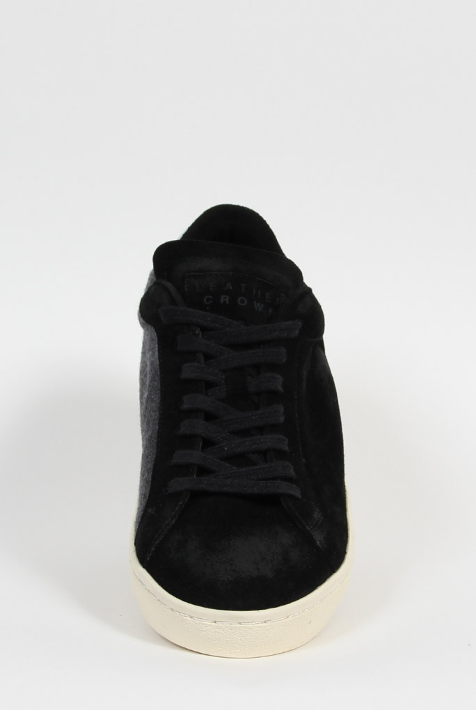  Image du produit BASKET LEATHER CRROWN NOIRE SEAKER UOMO NERO/SMOKE/BIANCO MONESID-7 - 3