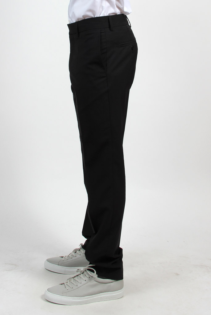 PANTALON FILIPPA K NOIR M. CHRISTIAN COOL WOOL SLACKS BLACK 18021-1433