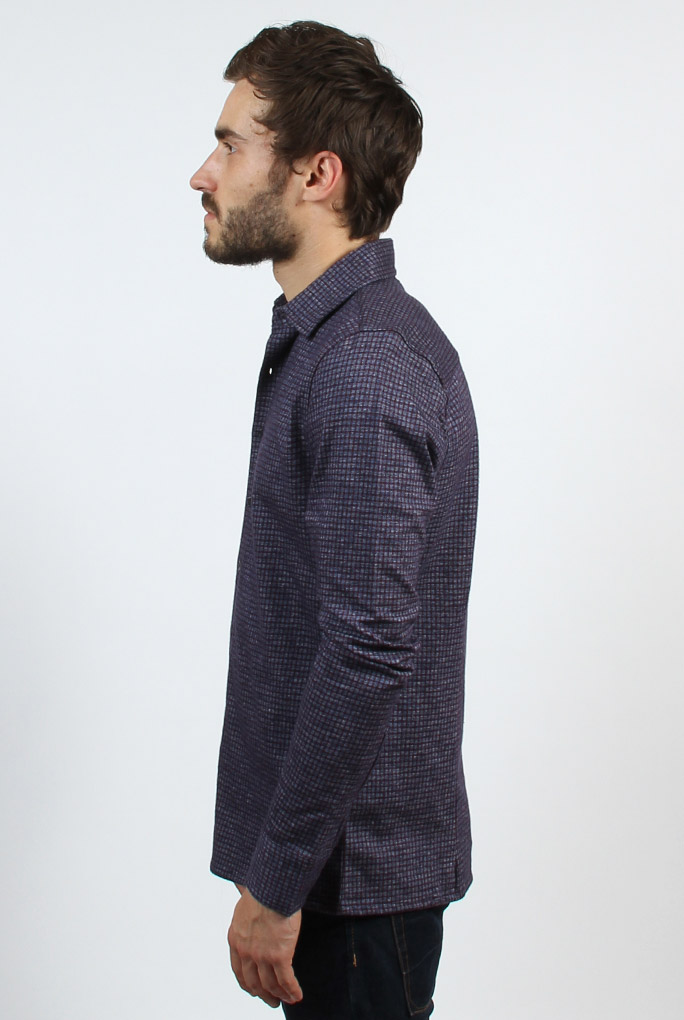 CHEMISE LES GAR&Atilde;&Dagger;ONS FACILES BORDEAUX MATS RED 047 443