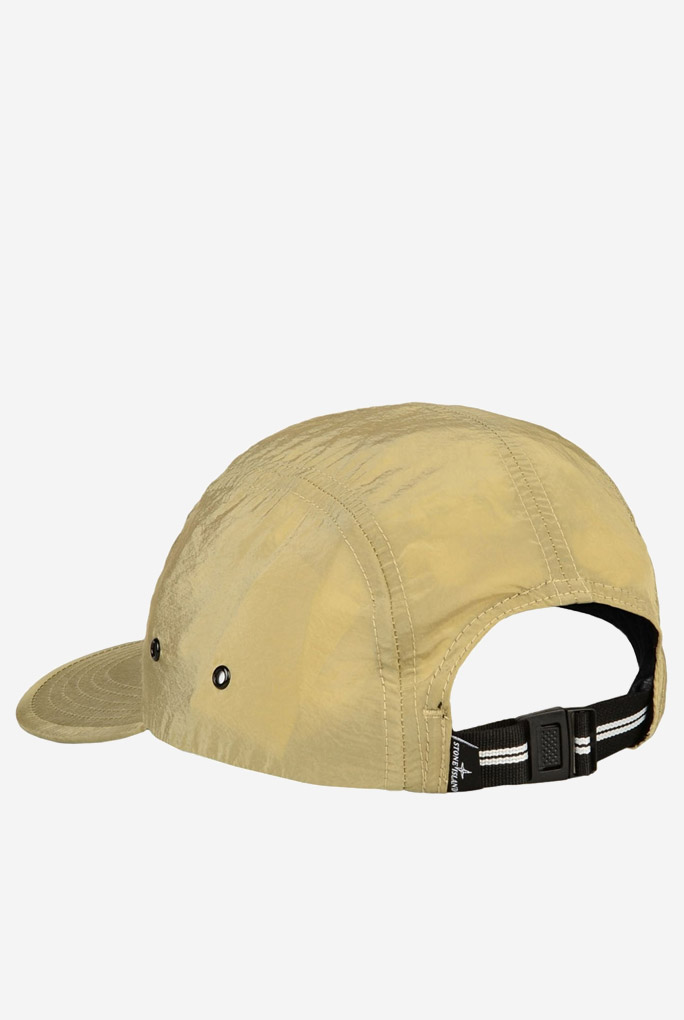 CASQUETTE STONE ISLAND NYLON METAL JAUNE 661599069-V0030