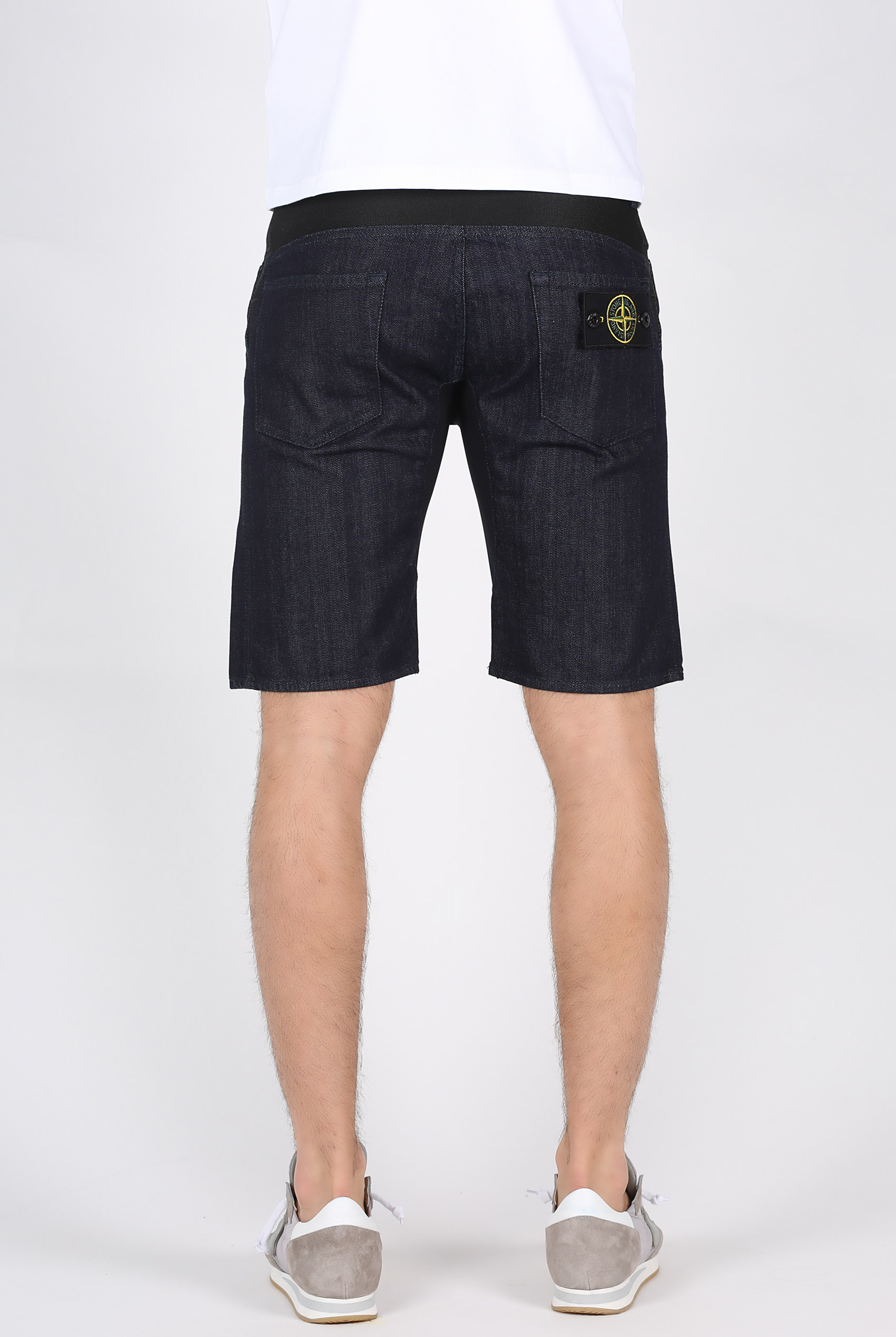 BERMUDA SHORT STONE ISLAND JEAN 6615L04G1-WASH