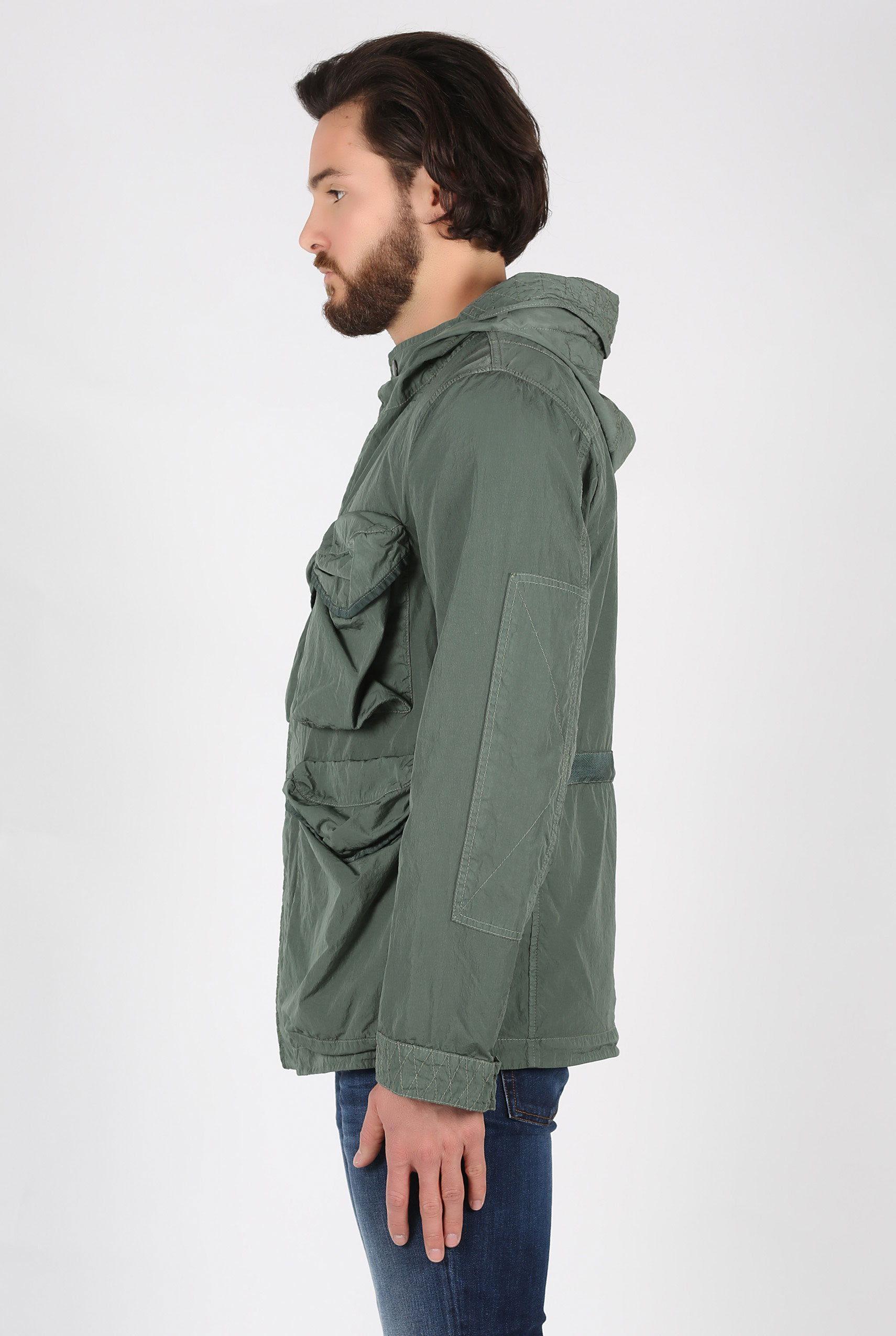 VESTE NEMEN VERTE MULTIPOCKET-GREEN