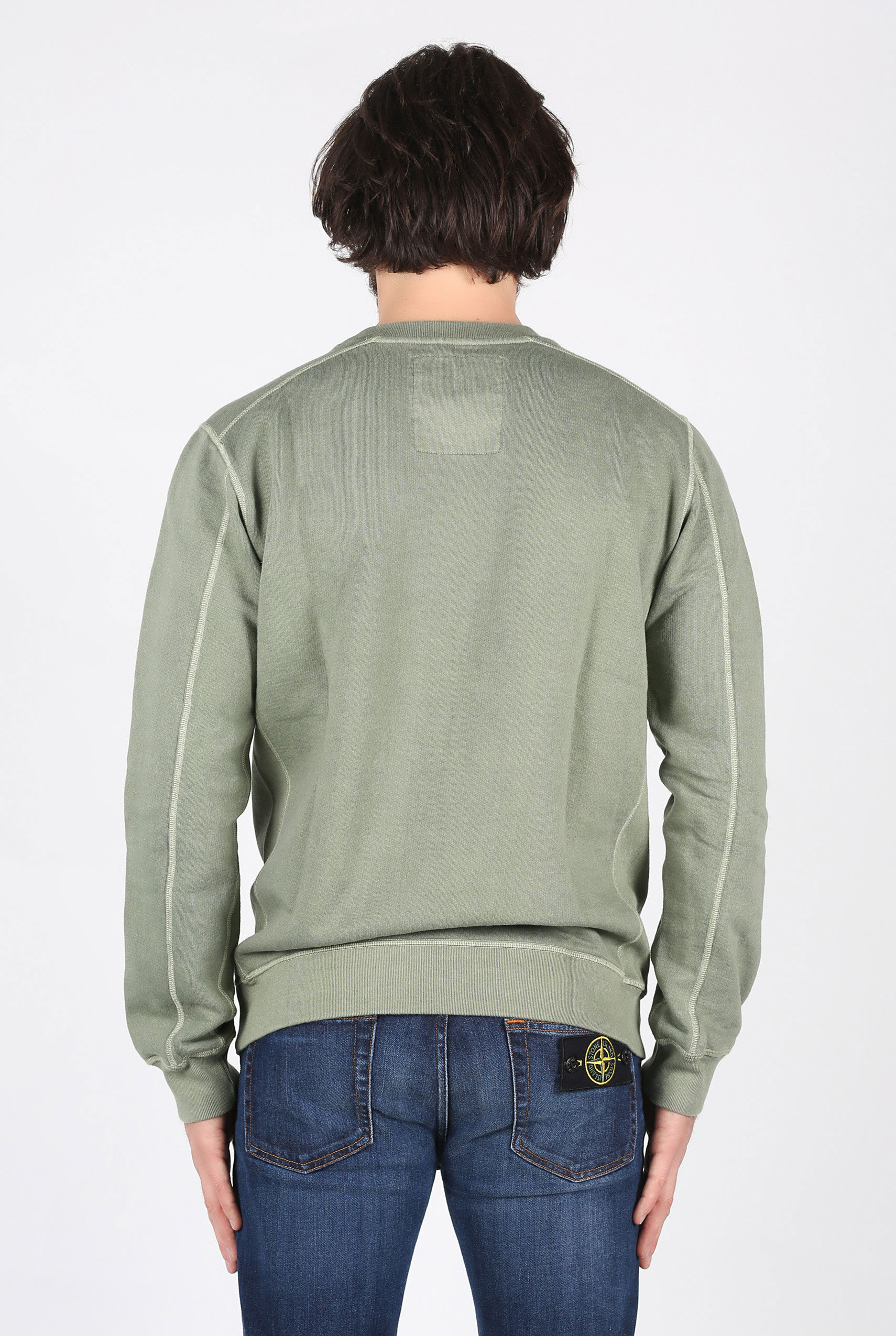 SWEAT NEMEN VERT OLIVIER COOT ROUND-SAGE