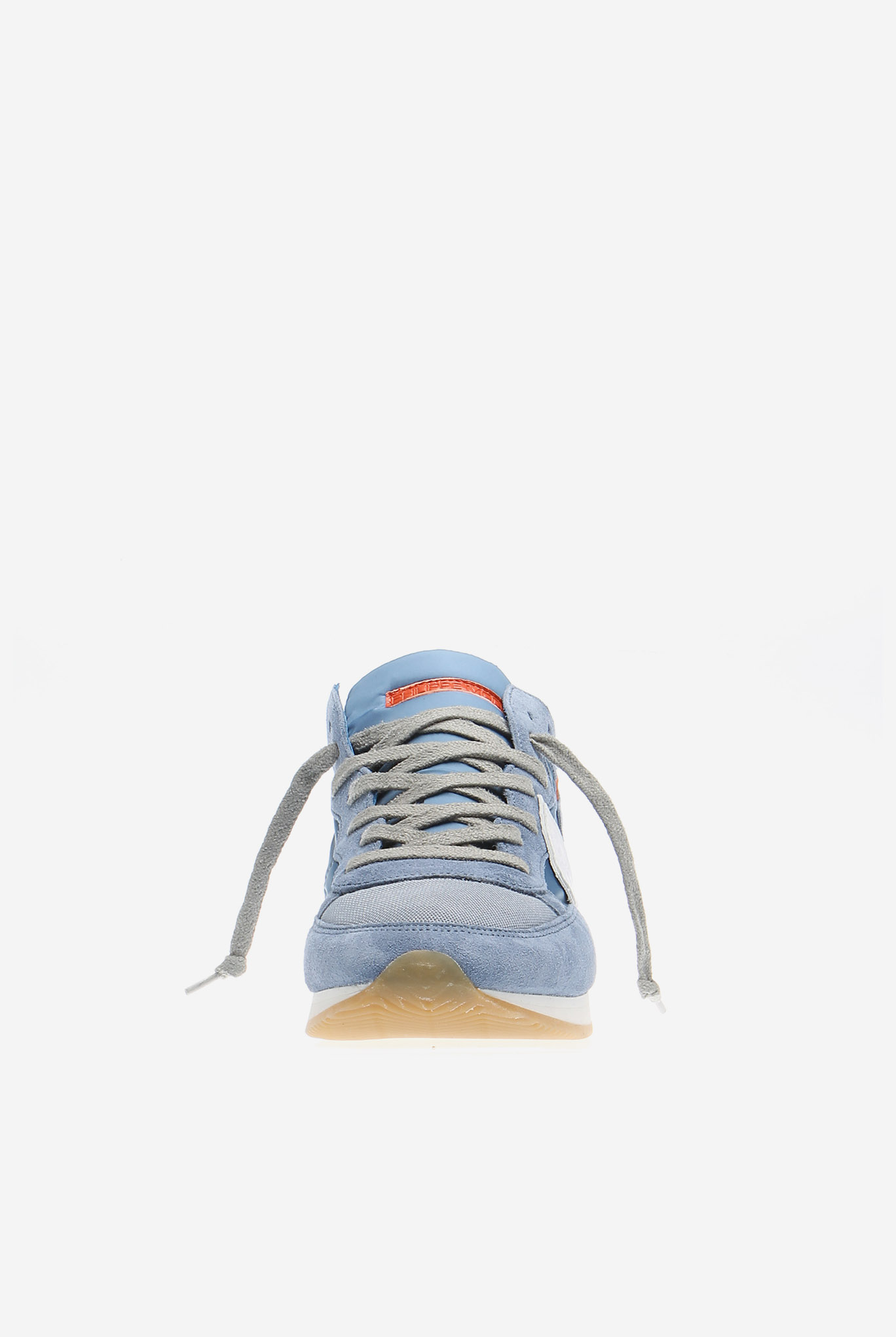 BASKETS PHILIPPE MODEL TROPEZ LOW UOMO BASIC AVION BLANC TRLU-1104