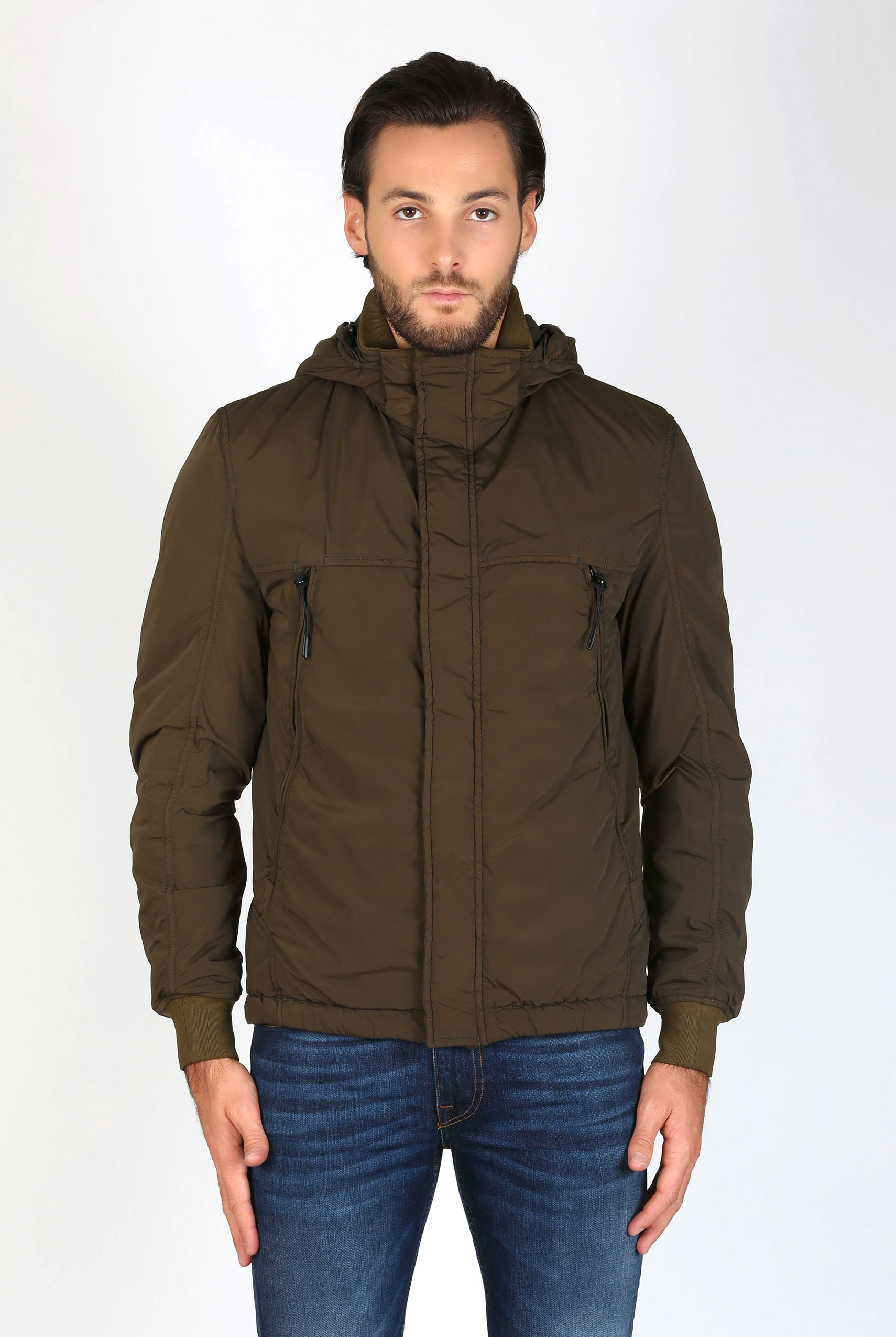 BLOUSON CP COMPANY KAKI GOGGLE JACKET 03CMOW002A001020G-679