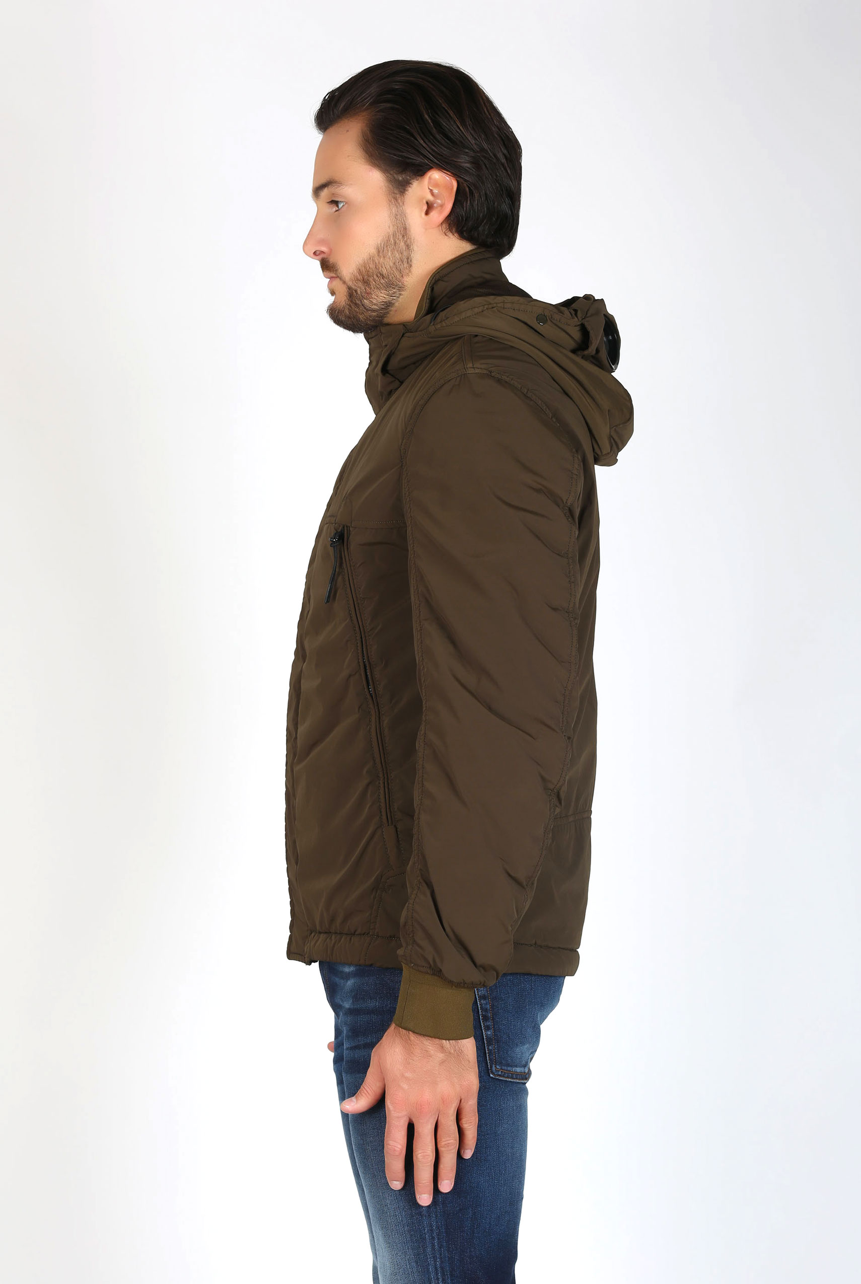 BLOUSON CP COMPANY KAKI GOGGLE JACKET 03CMOW002A001020G-679