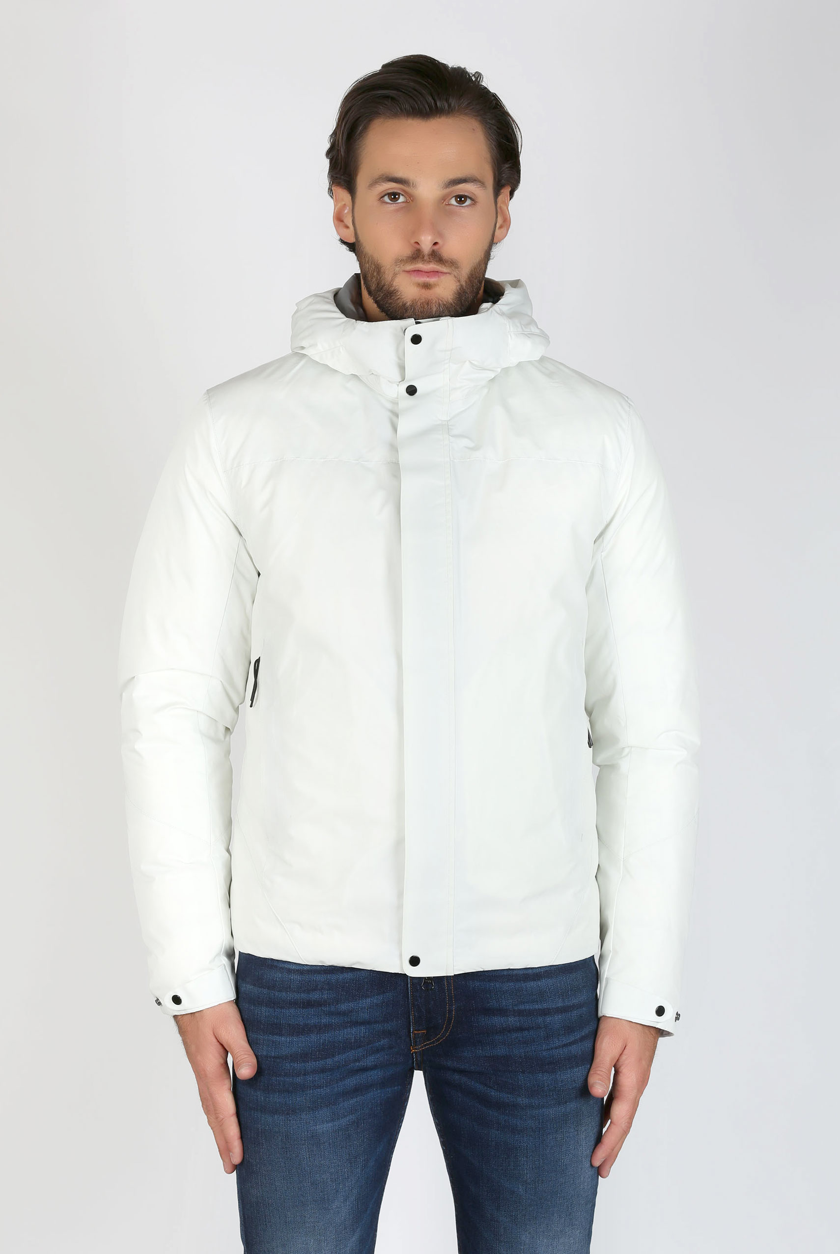 BLOUSON CP COMPANY BLANC MICRO-M 03CMOW019A004275A-968