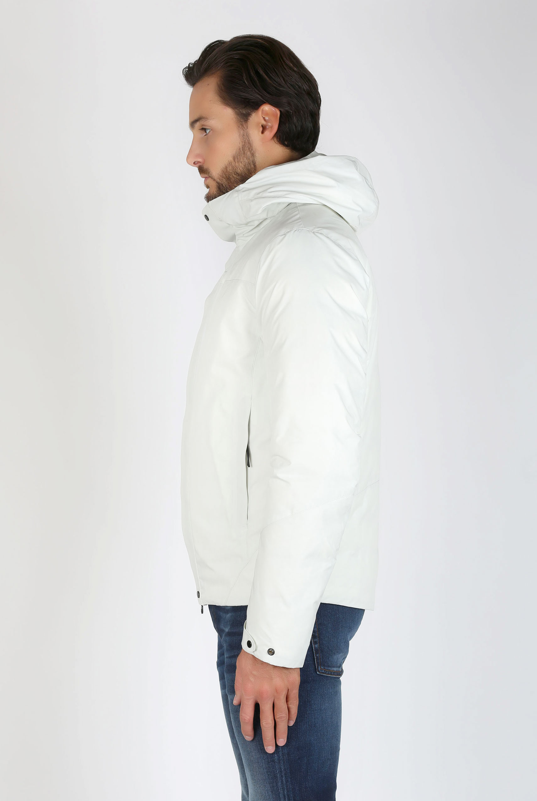 BLOUSON CP COMPANY BLANC MICRO-M 03CMOW019A004275A-968