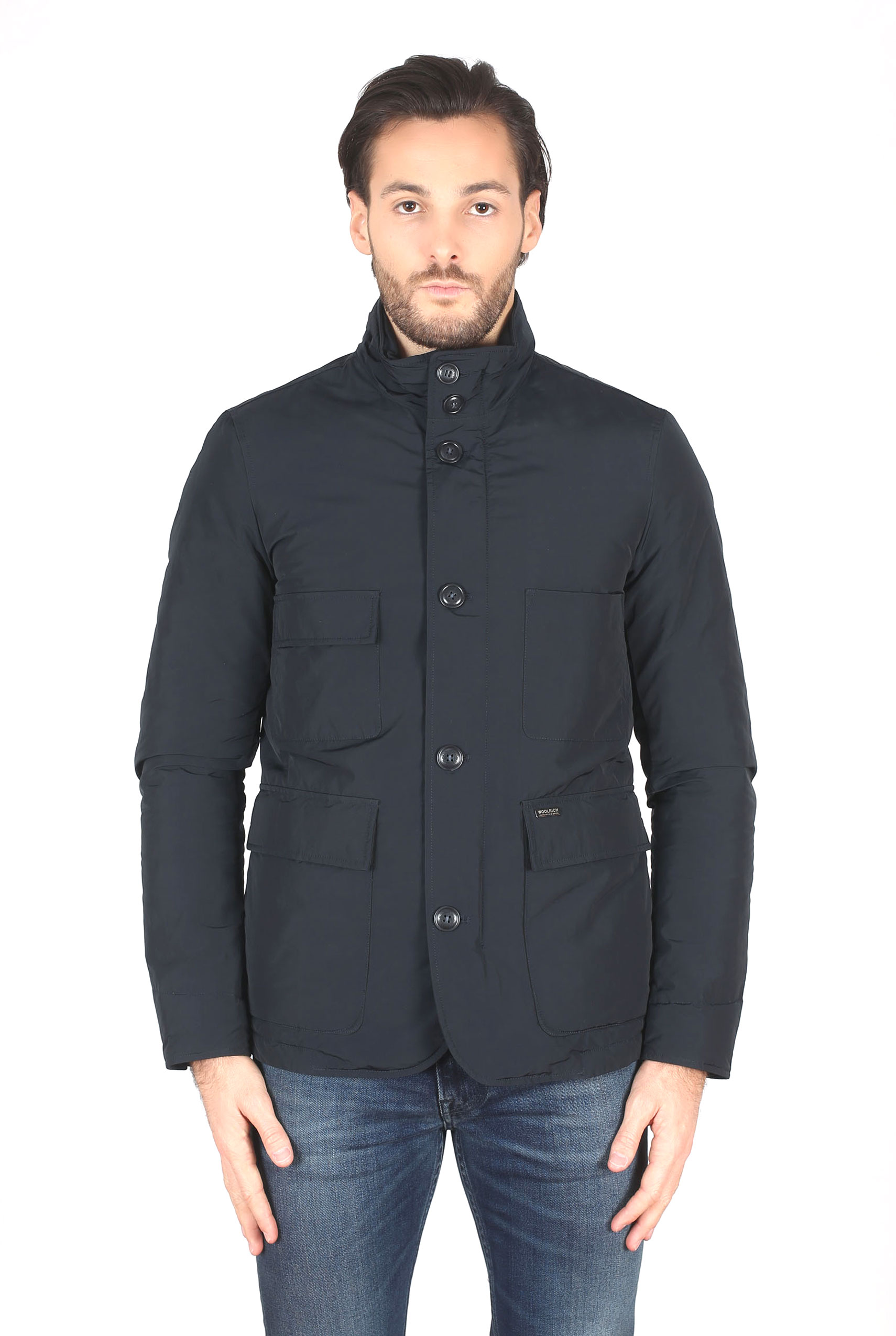 VESTE WOOLRICH MARINE TURNER FIELD WOCPS2594-MARINE