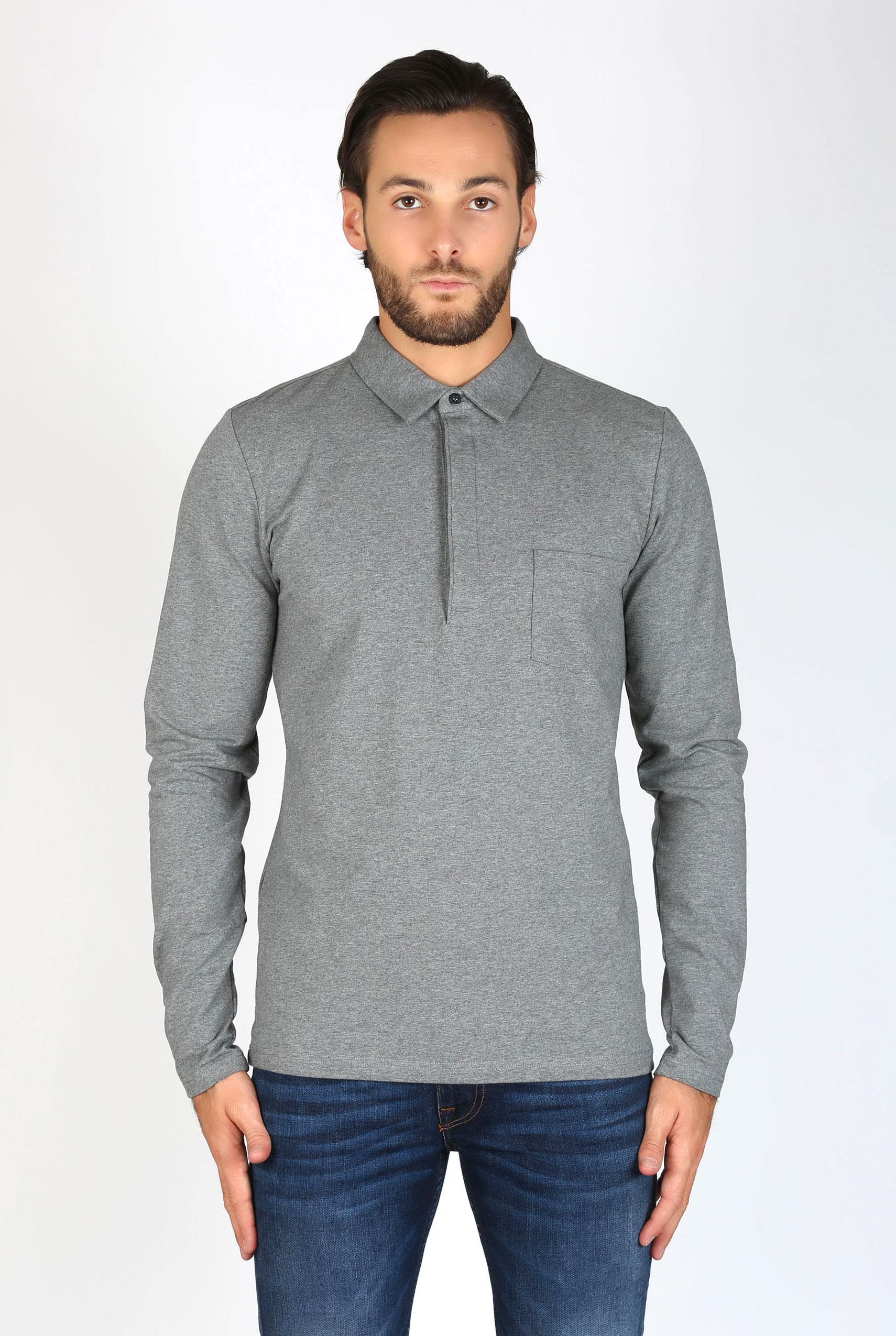 POLO SOFT LYCRA GRIS FILIPPA KA 19235-1448