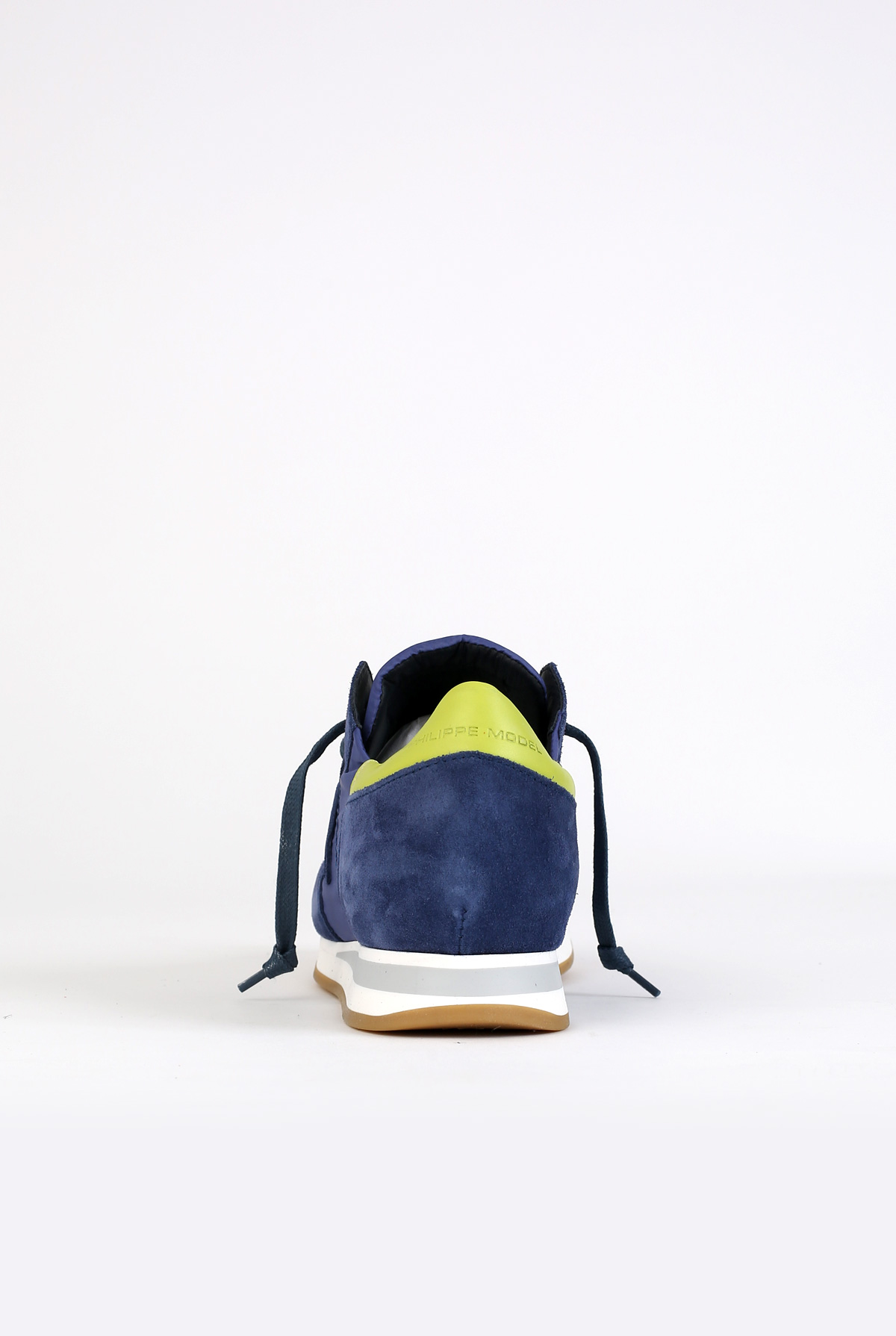 BASKETS PHILIPPE MODEL TROPEZ L U MONDIAL BLEU/CITRON TRLU-W025