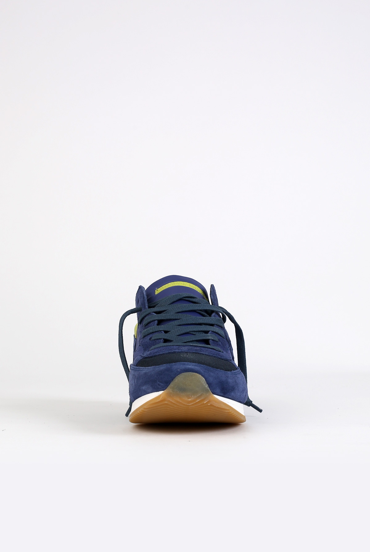 BASKETS PHILIPPE MODEL TROPEZ L U MONDIAL BLEU/CITRON TRLU-W025