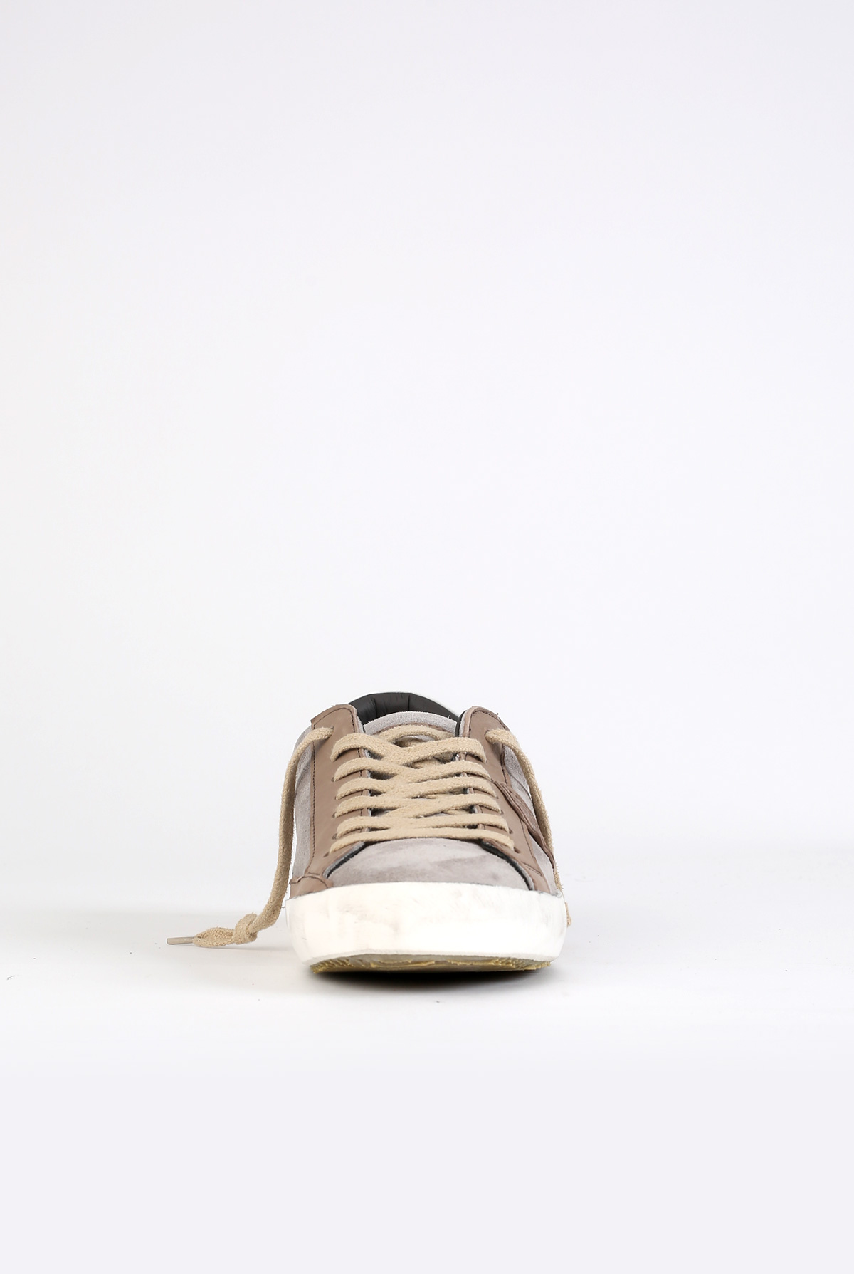 BASKETS PHILIPPE MODEL PARIS L U MIXAGE GRIS/MUD CLLU-XY61