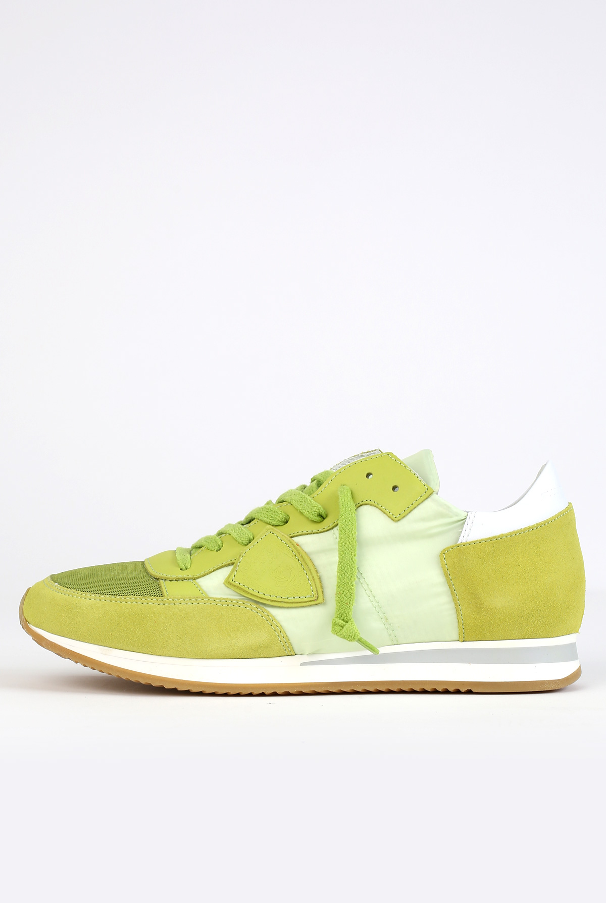 BASKETS PHILIPPE MODEL TROPEZ L U MONDIAL CITRON/LIME TRLU-W029