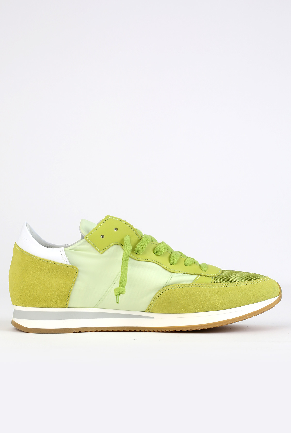 BASKETS PHILIPPE MODEL TROPEZ L U MONDIAL CITRON/LIME TRLU-W029