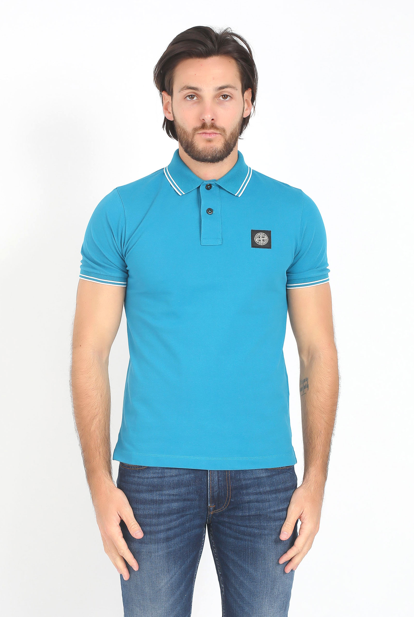 POLO STONE ISLAND TURQUOISE 101522S18-V0023