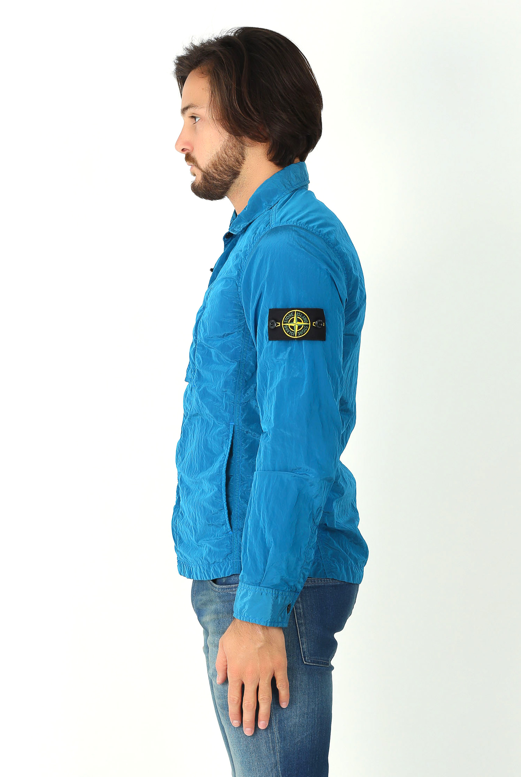VESTE STONE ISLAND TURQUOISE 681510844-V0023