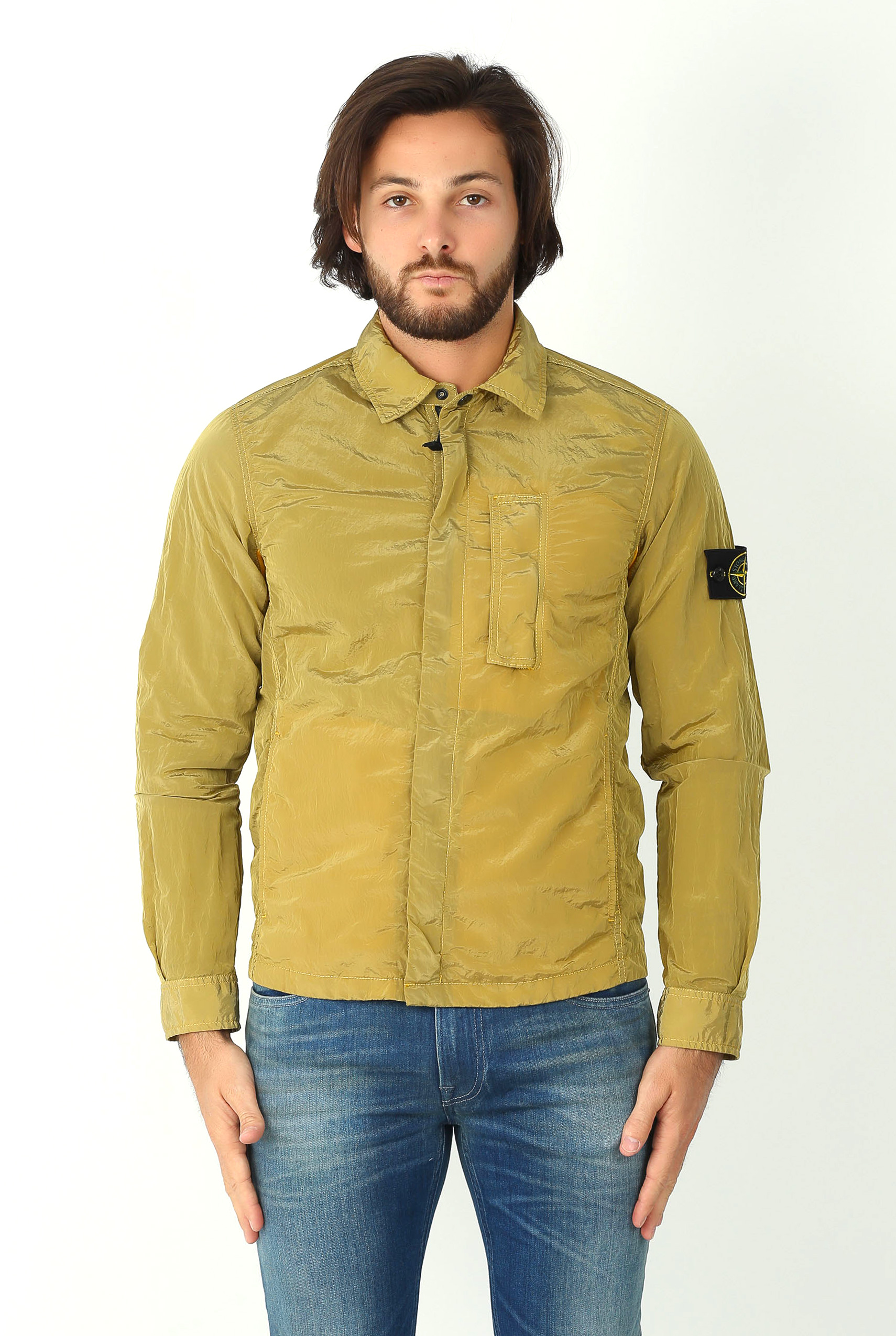 VESTE STONE ISLAND JAUNE 681510844-V0030