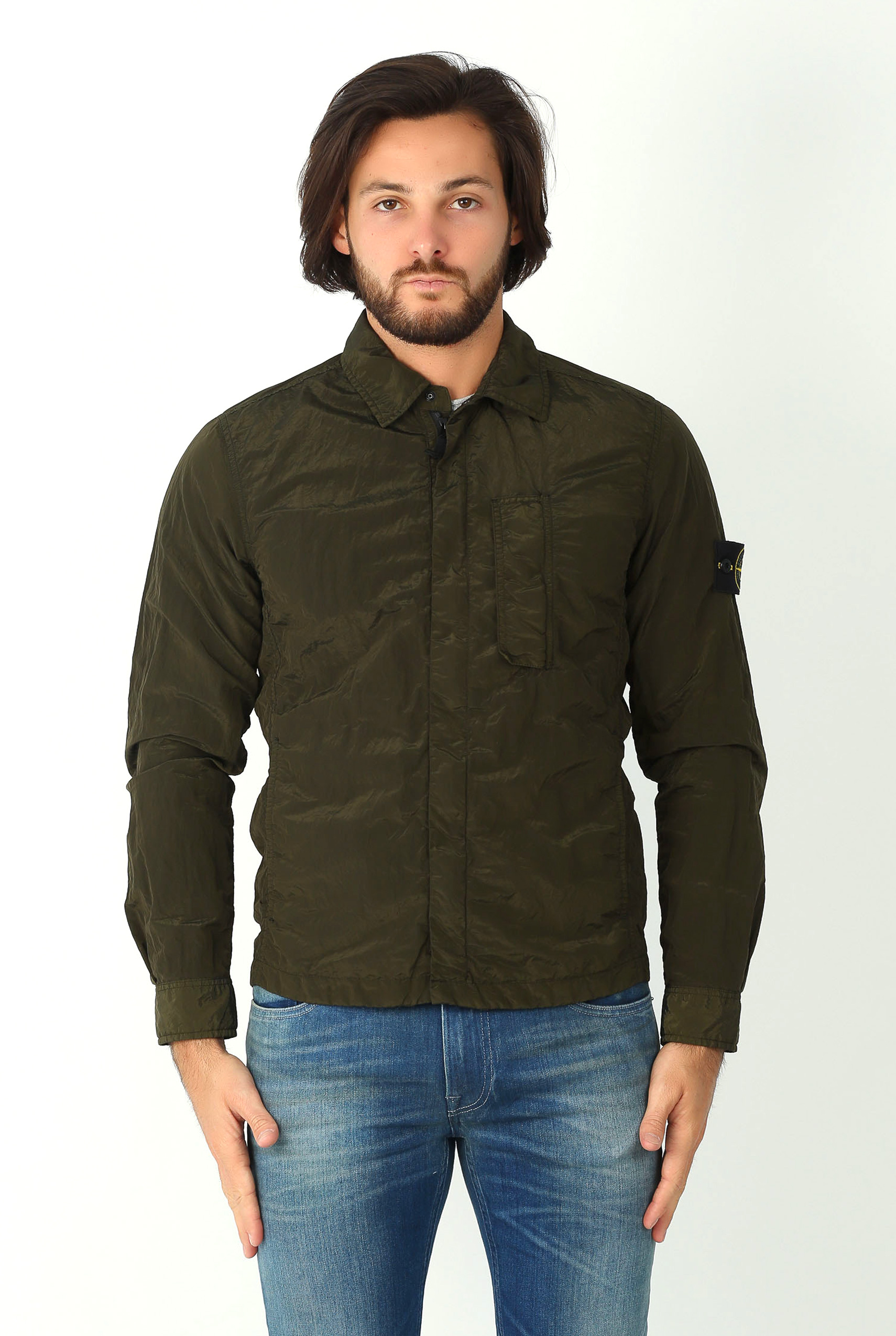 VESTE STONE ISLAND KAKI 681510844-V0054