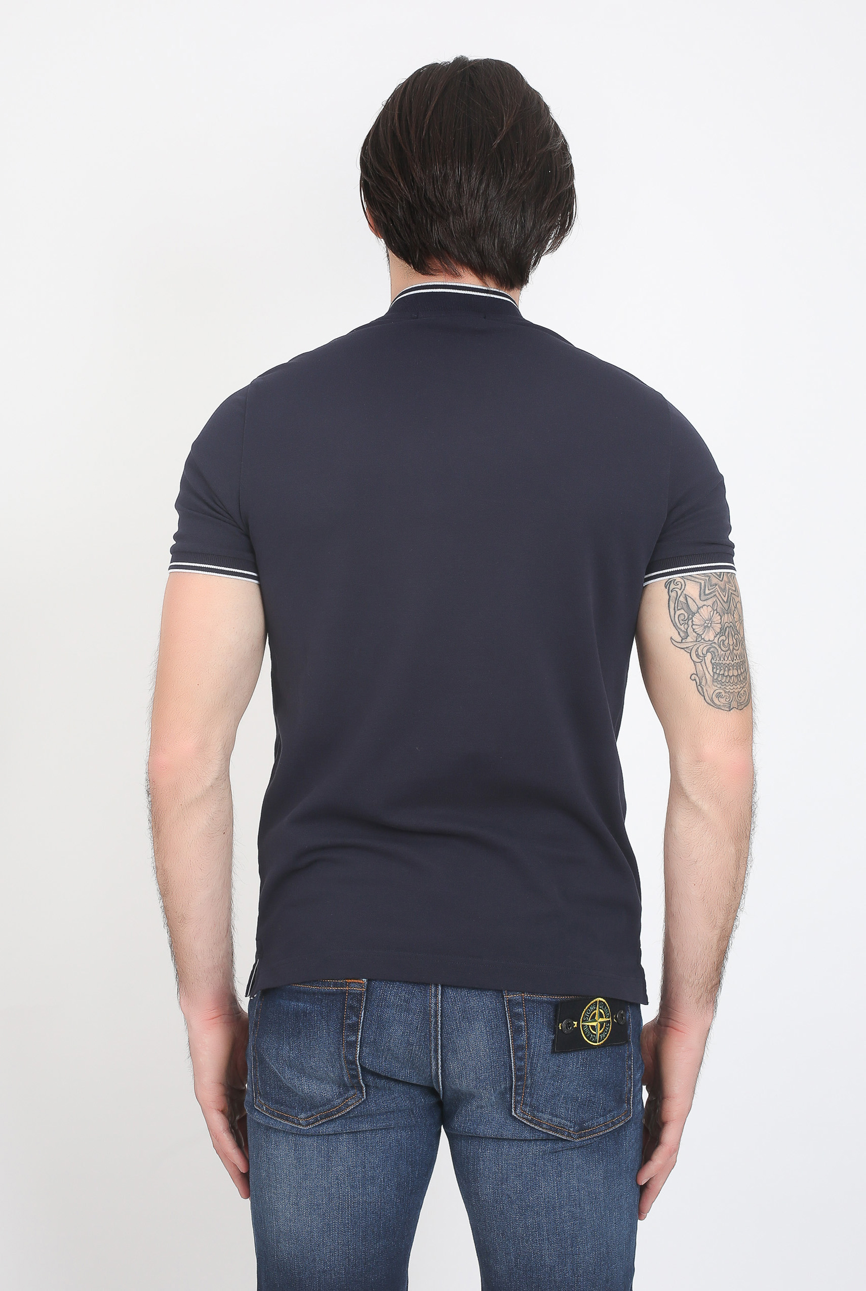 POLO COL OFFICIER STONE ISLAND MARINE 681521518-V0020