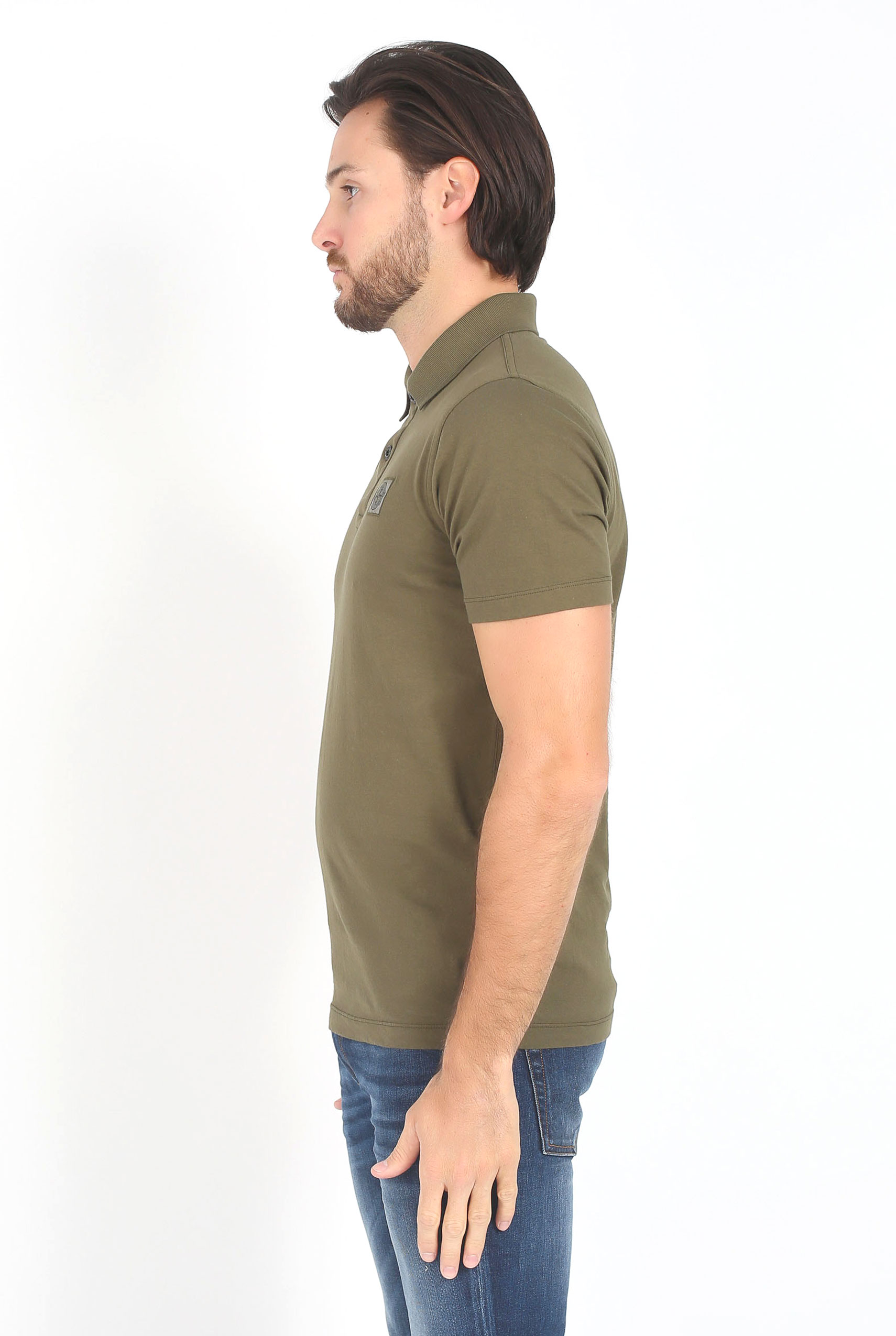 POLO STONE ISLAND KAKI 681522257-V0054