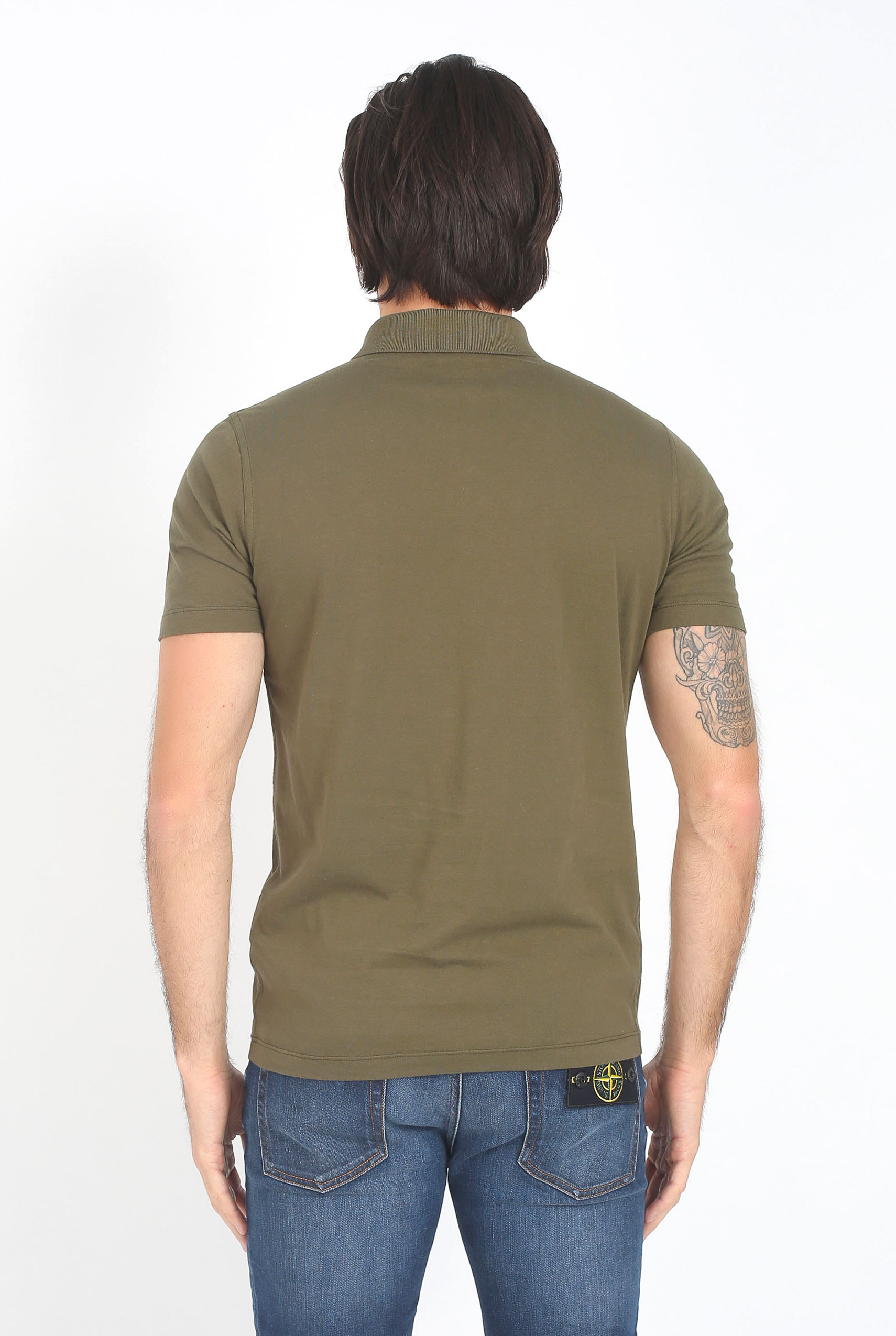 POLO STONE ISLAND KAKI 681522257-V0054